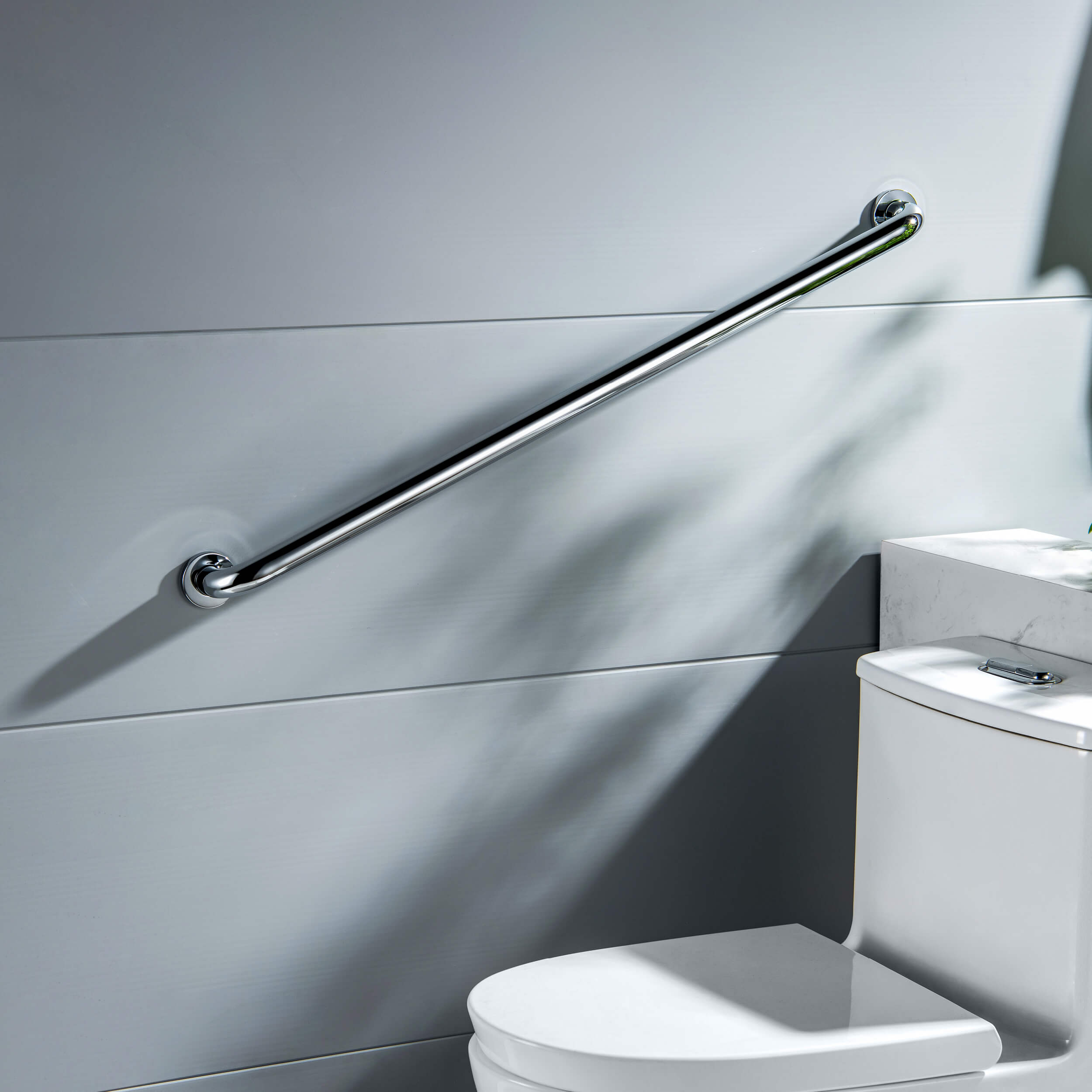 Halo 36" Stainless Steel Bathroom Safety Grab Bar