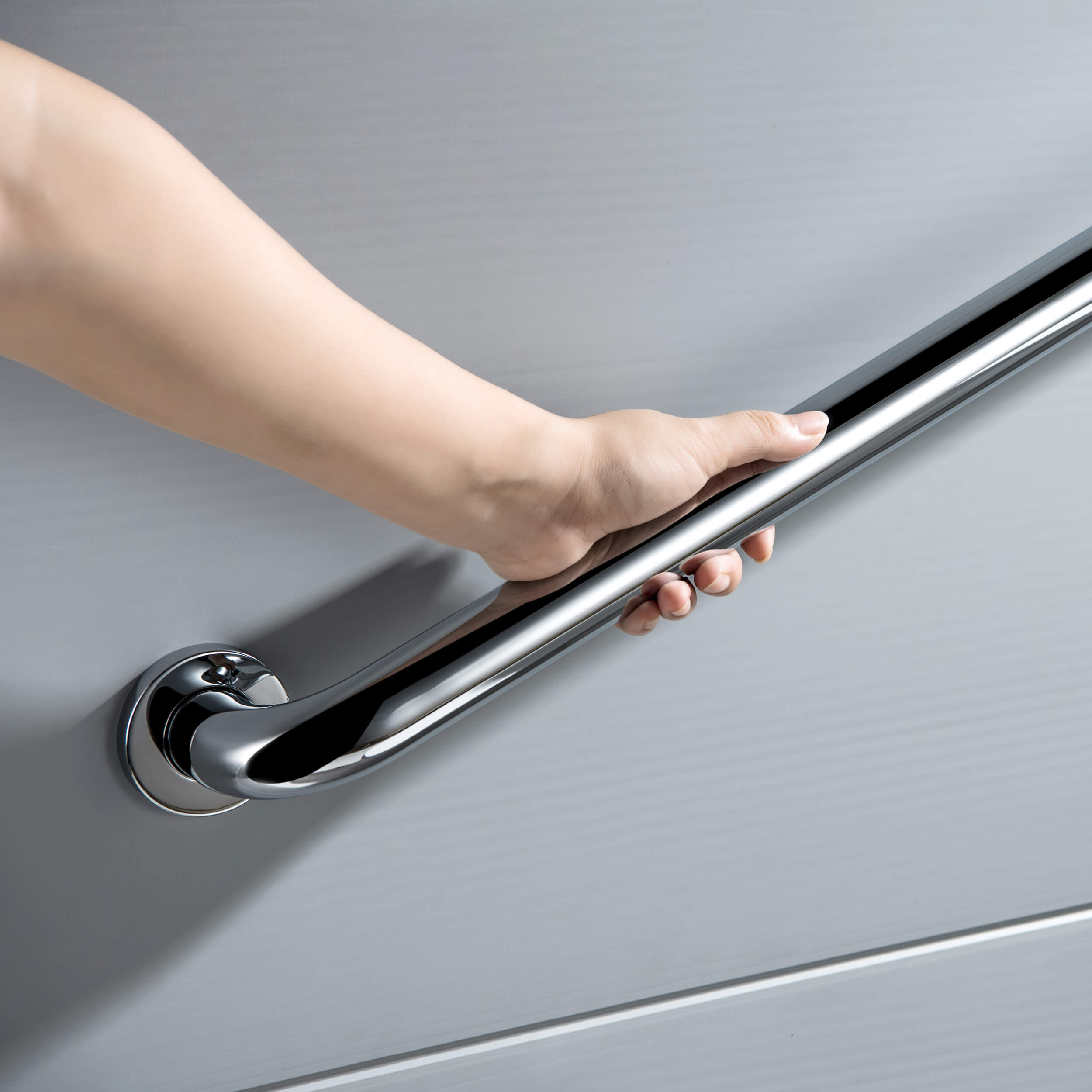 Halo 36" Stainless Steel Bathroom Safety Grab Bar