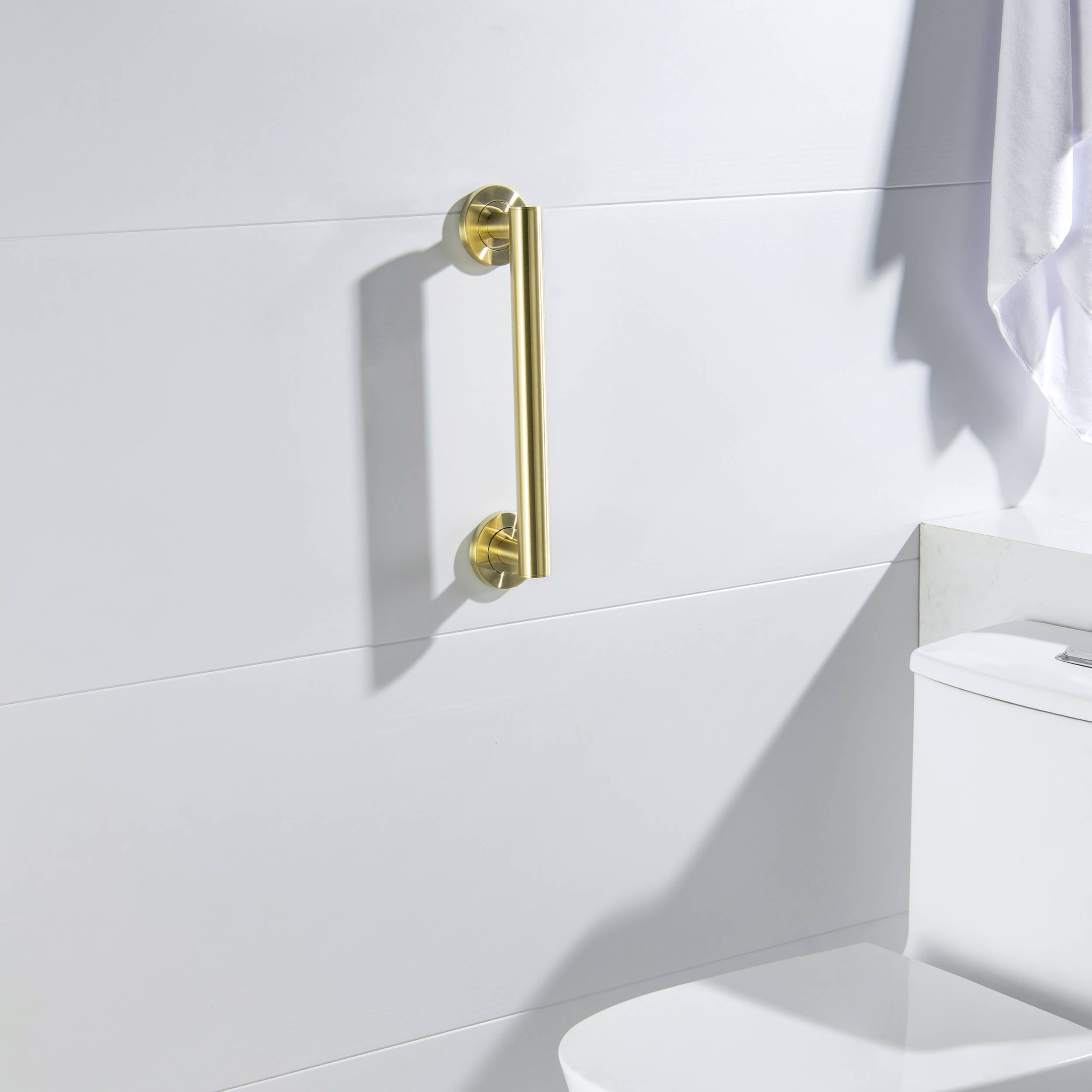 Casa 12" Stainless Steel Bathroom Safety Grab Bar