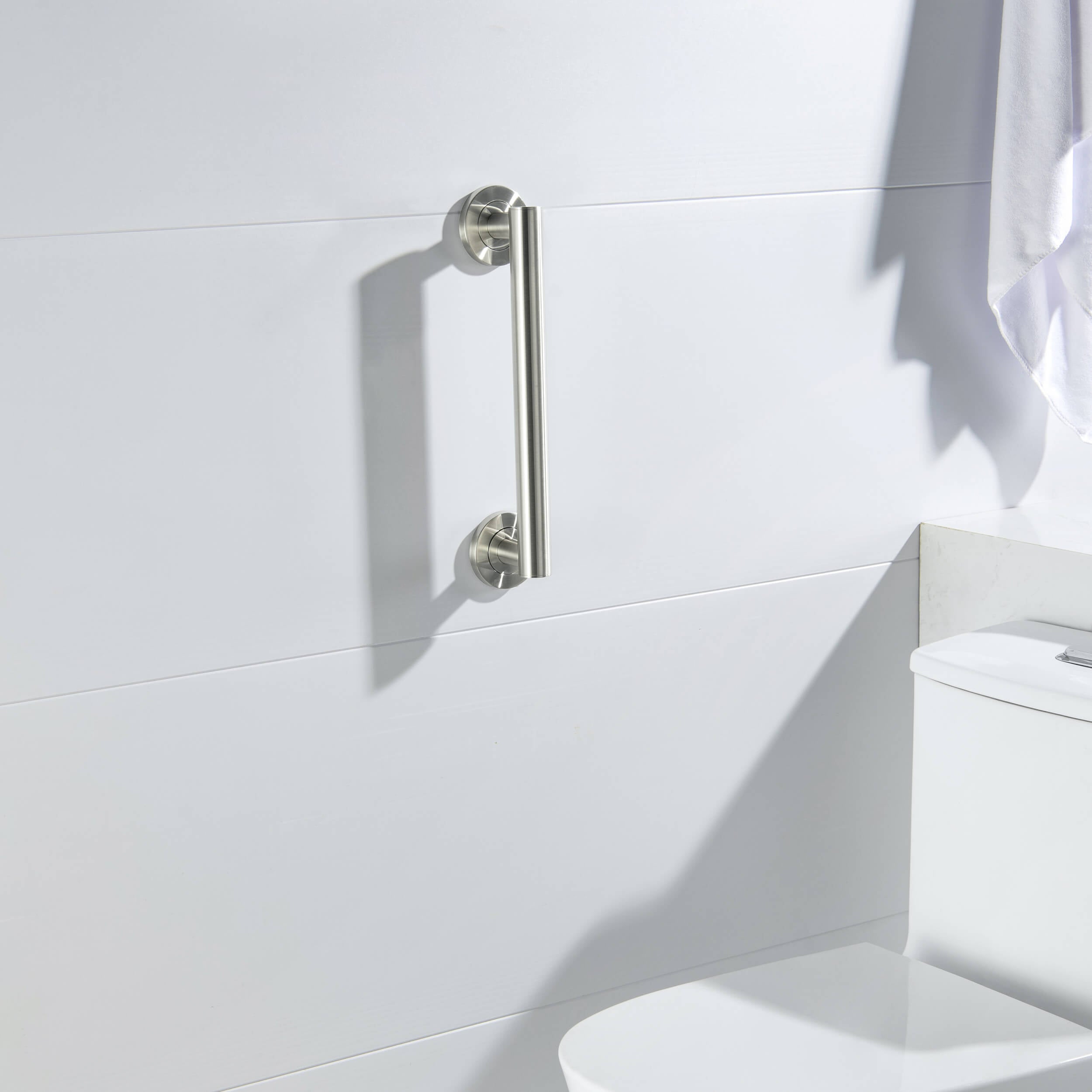 Casa 12" Stainless Steel Bathroom Safety Grab Bar