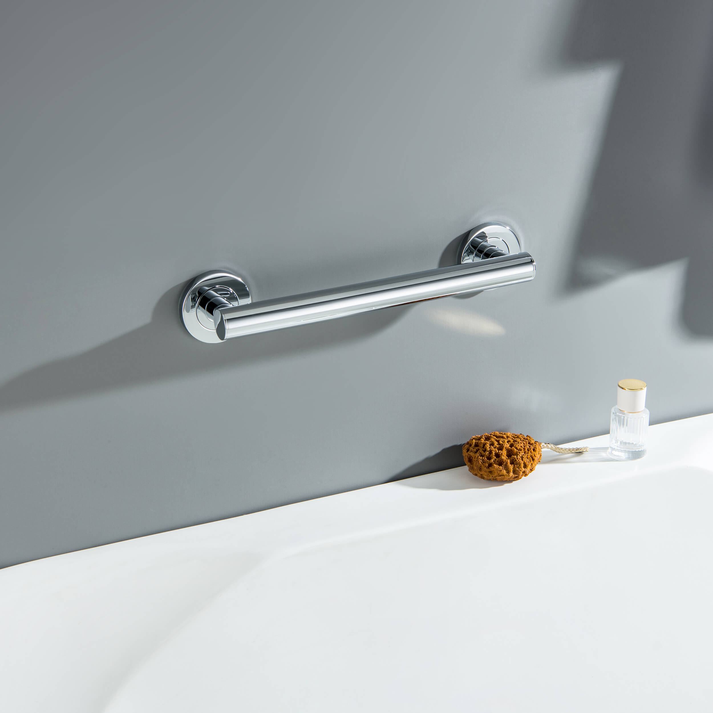 Casa 12" Stainless Steel Bathroom Safety Grab Bar