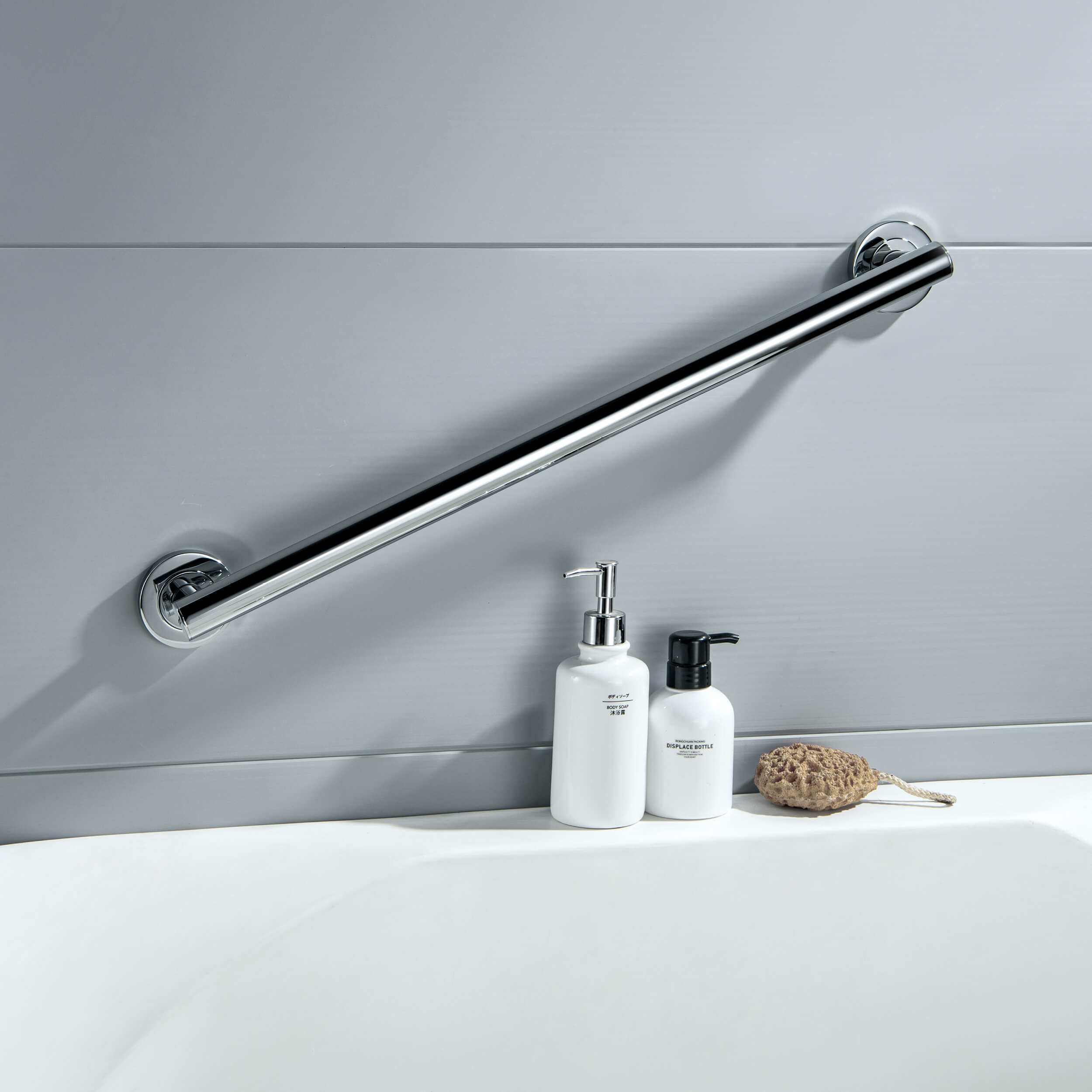 Casa 24" Stainless Steel Bathroom Safety Grab Bar