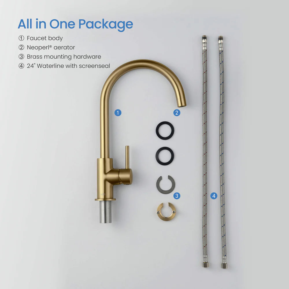 Halo Single Handle Bar Sink Faucet