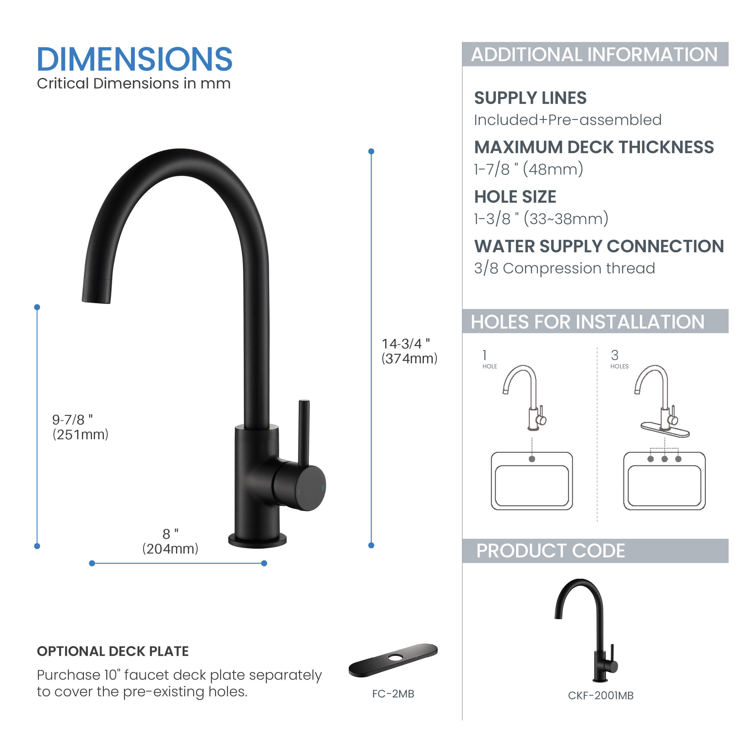 Halo Single Handle Bar Sink Faucet