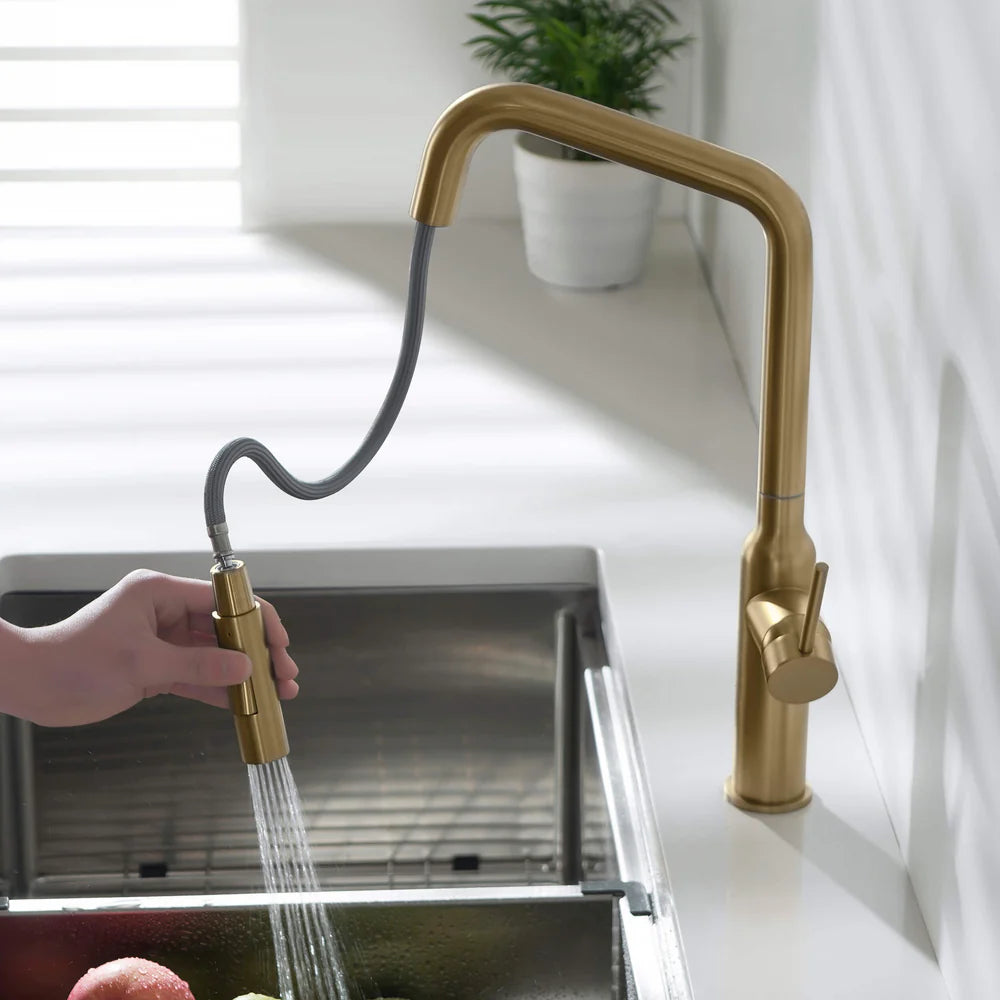 Tampa Single Handle Pull Down Kitchen Sink Faucet