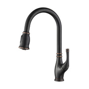 Omaha Single Handle Pull Down Kitchen Sink Faucet