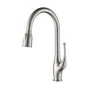Kansas Single Handle Pull Down Kitchen Sink Faucet