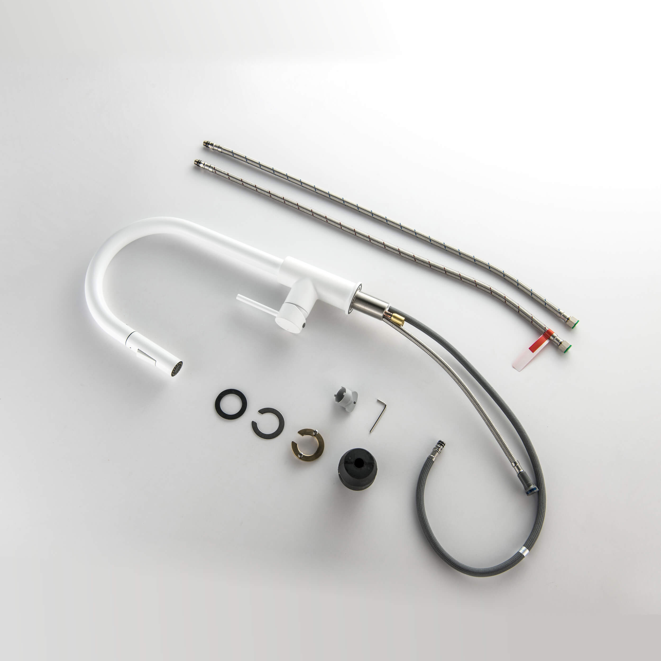Halo Single Handle Pull Down Kitchen Faucet