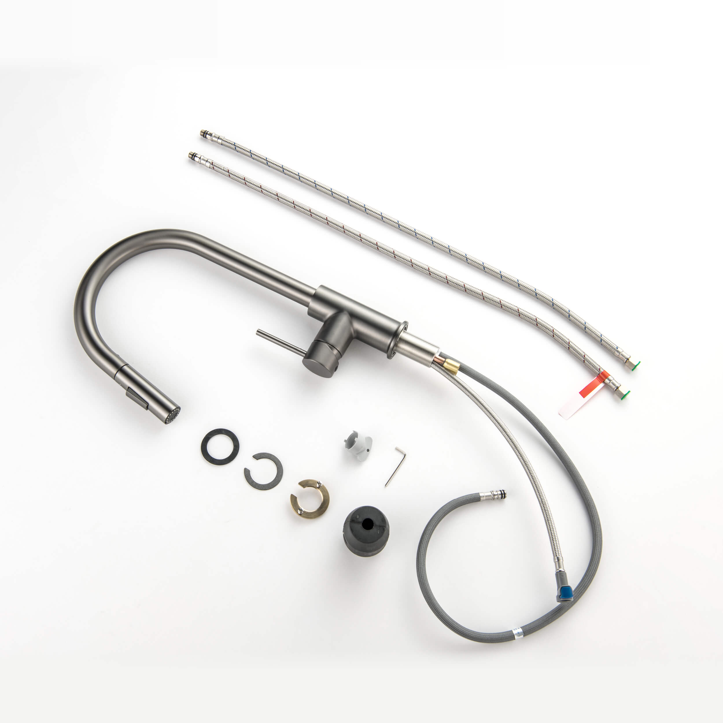 Halo Single Handle Pull Down Kitchen Faucet