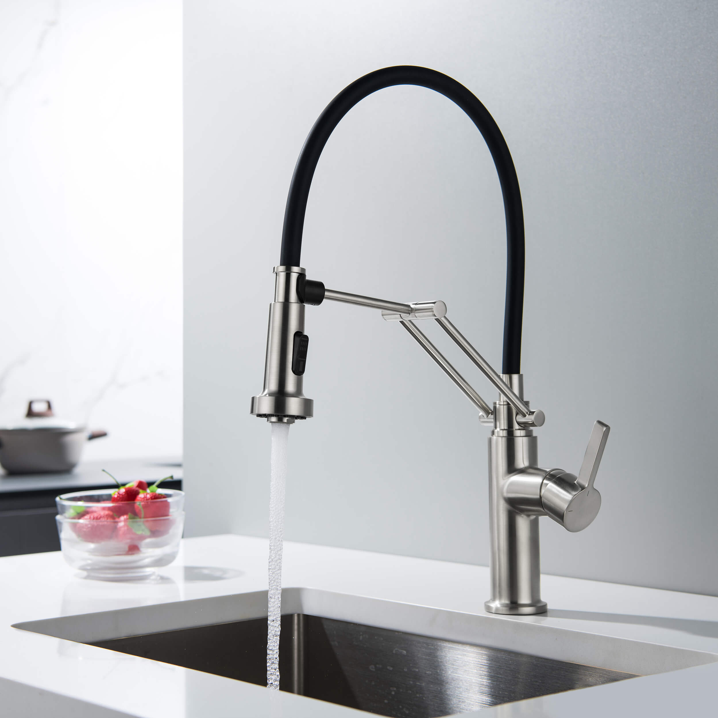 Vista Single Handle Pull Down Kitchen Faucet