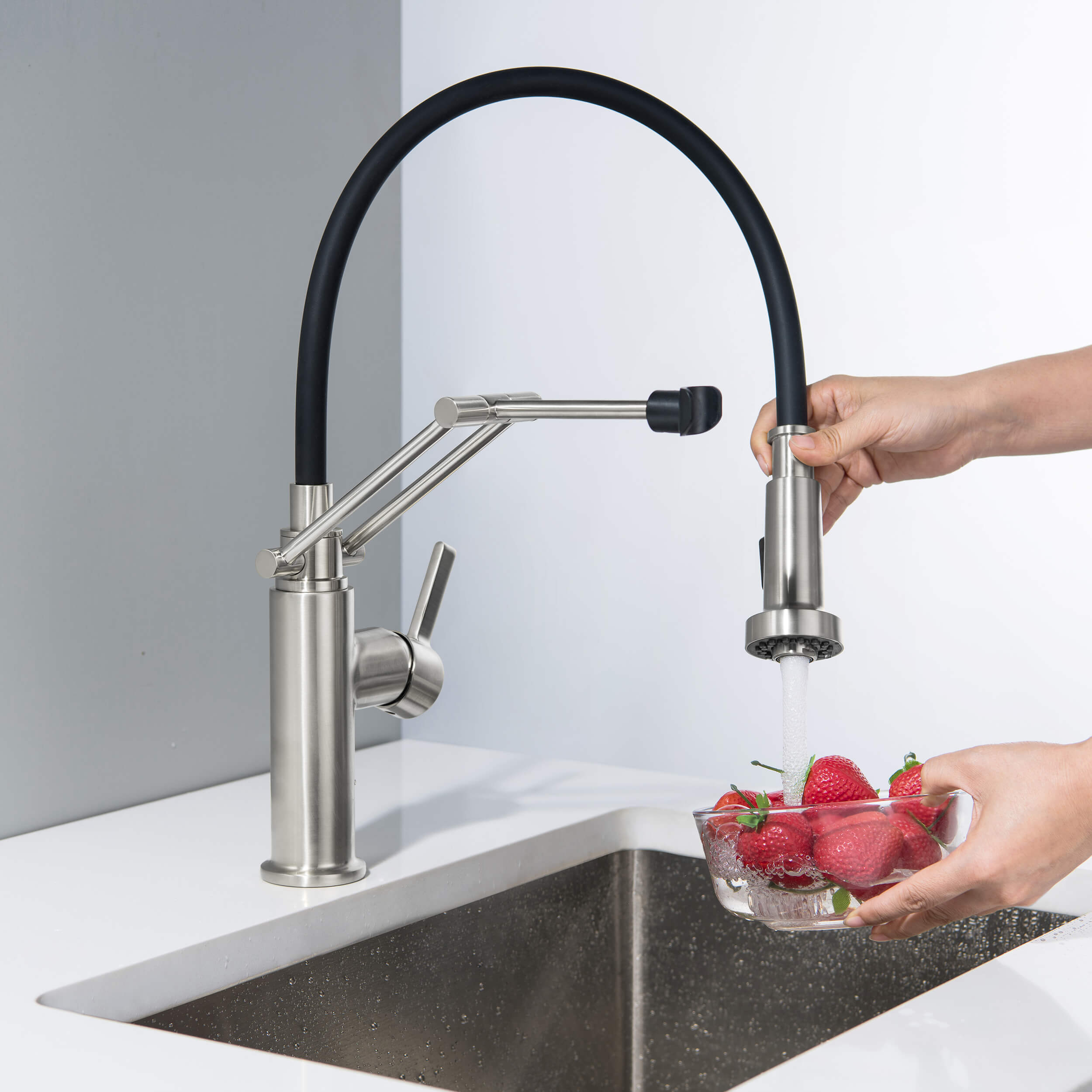 Vista Single Handle Pull Down Kitchen Faucet