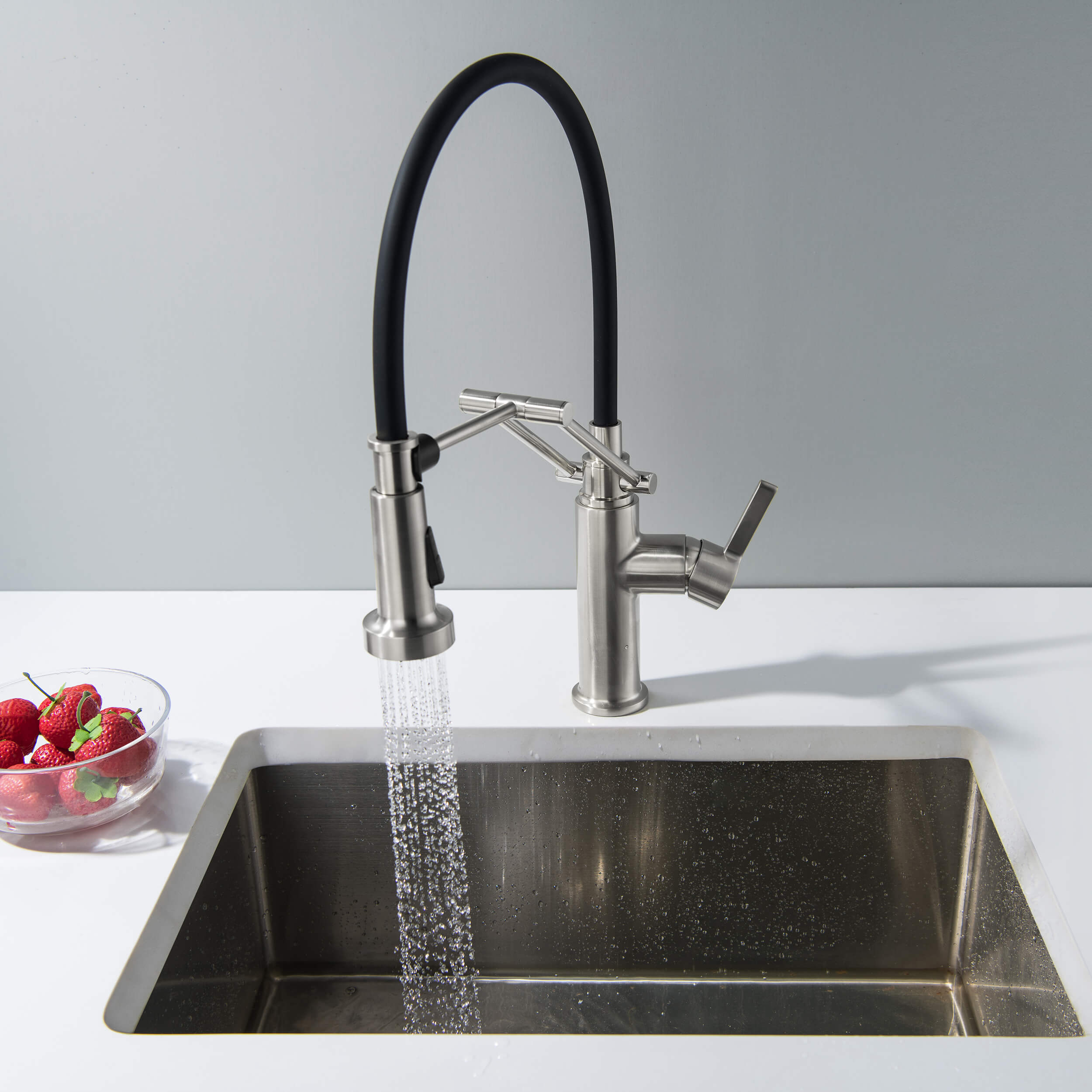 Vista Single Handle Pull Down Kitchen Faucet