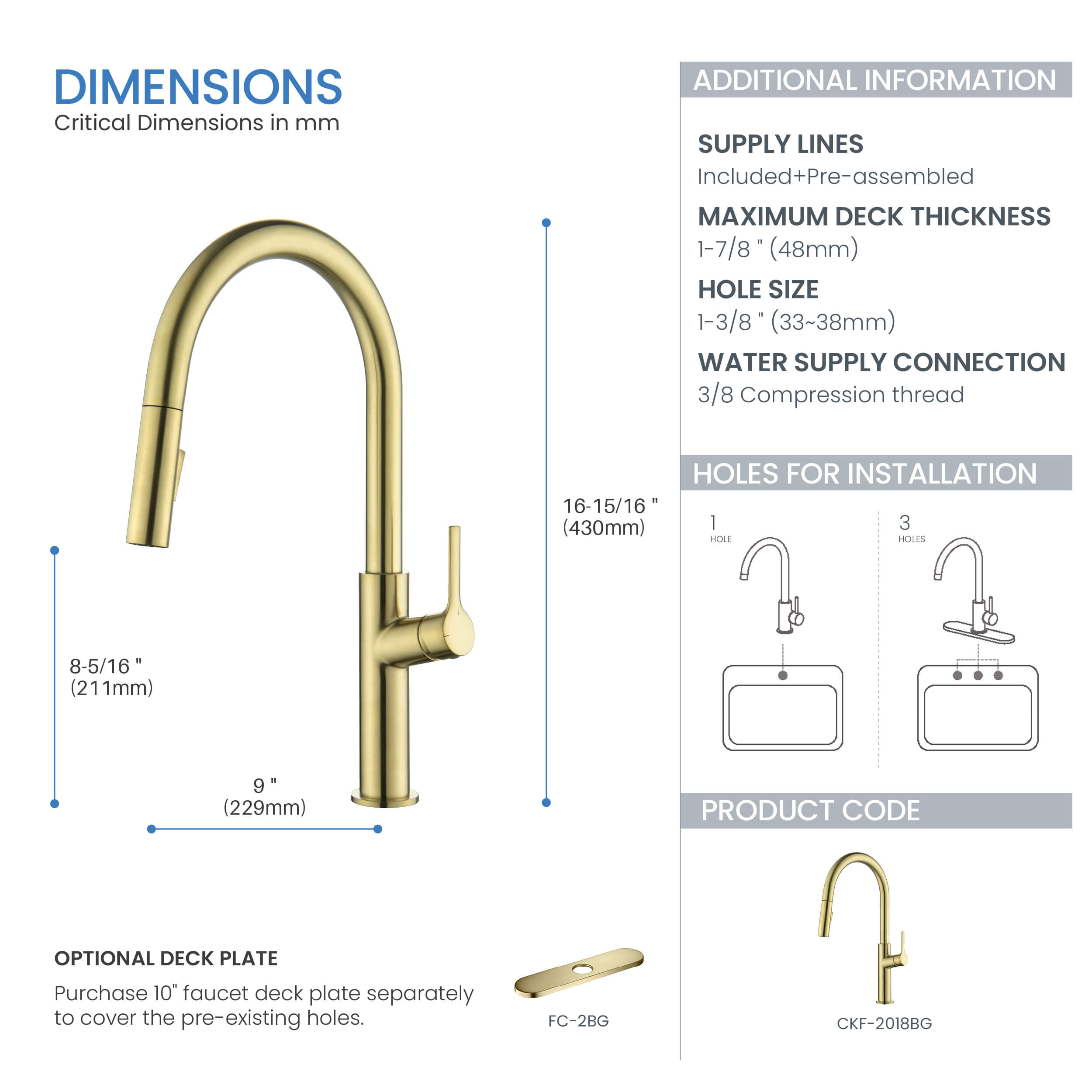 Neo Single Handle Pull Down Kitchen Sink Faucet