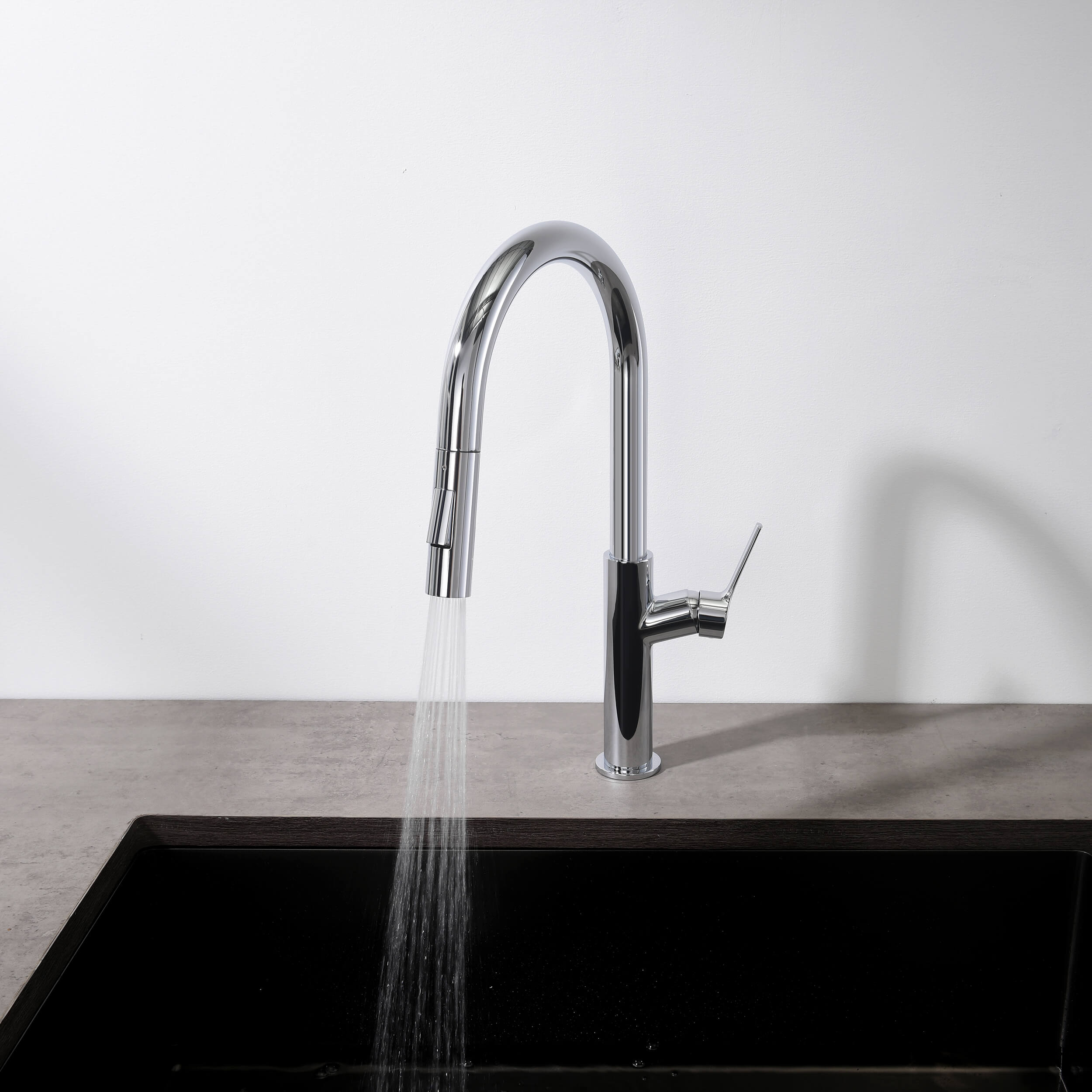 Neo Single Handle Pull Down Kitchen Sink Faucet
