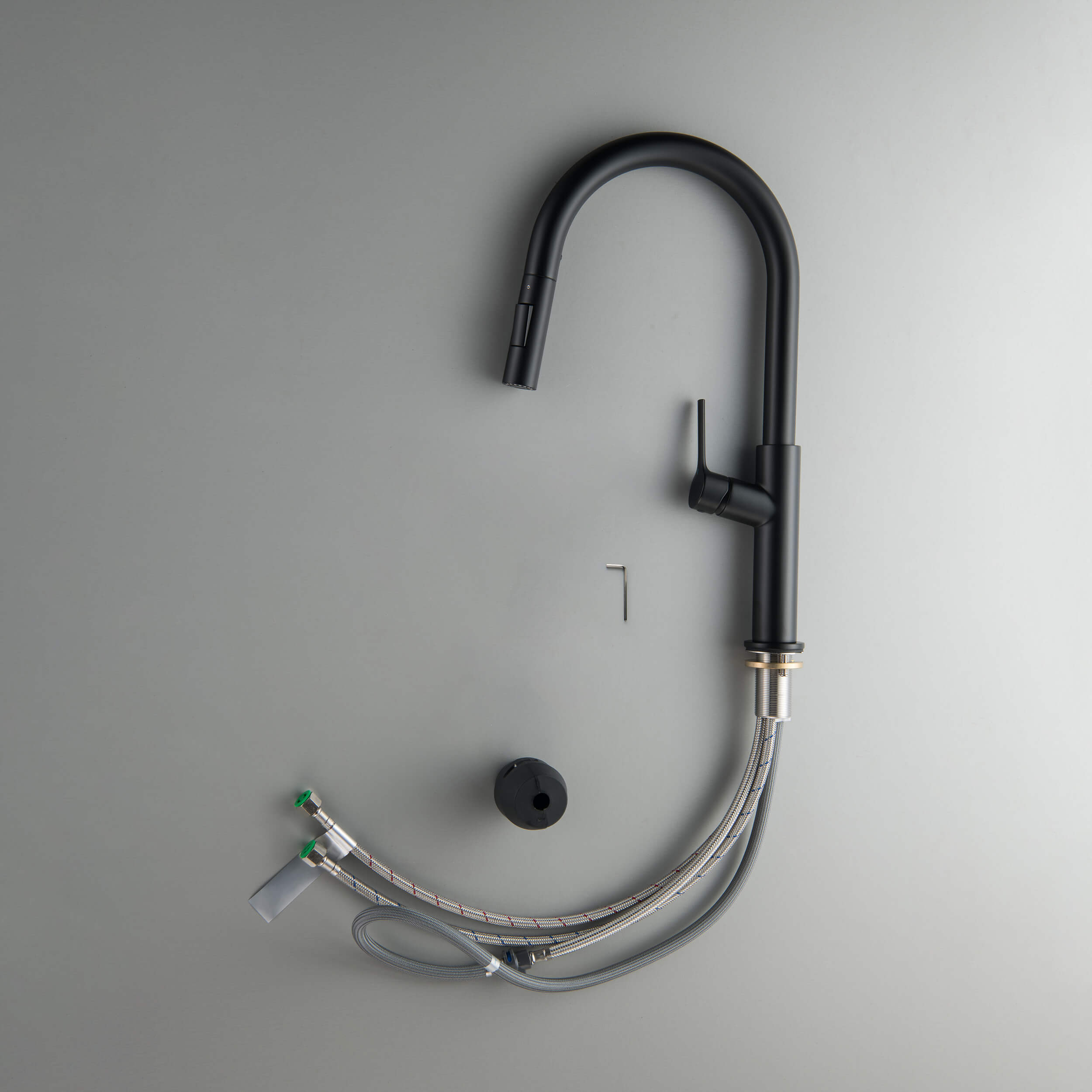 Neo Single Handle Pull Down Kitchen Sink Faucet