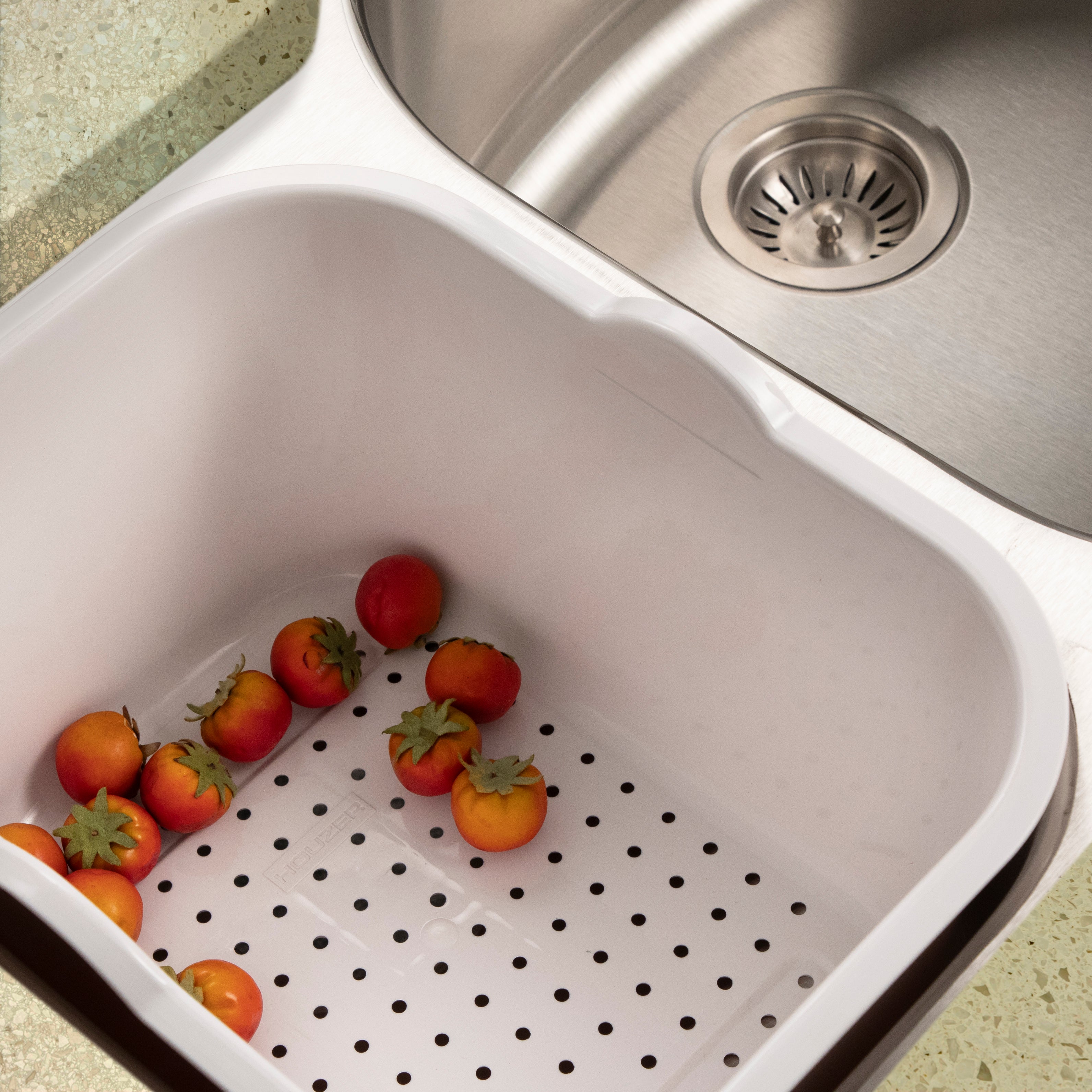 CL-1420 White Colander