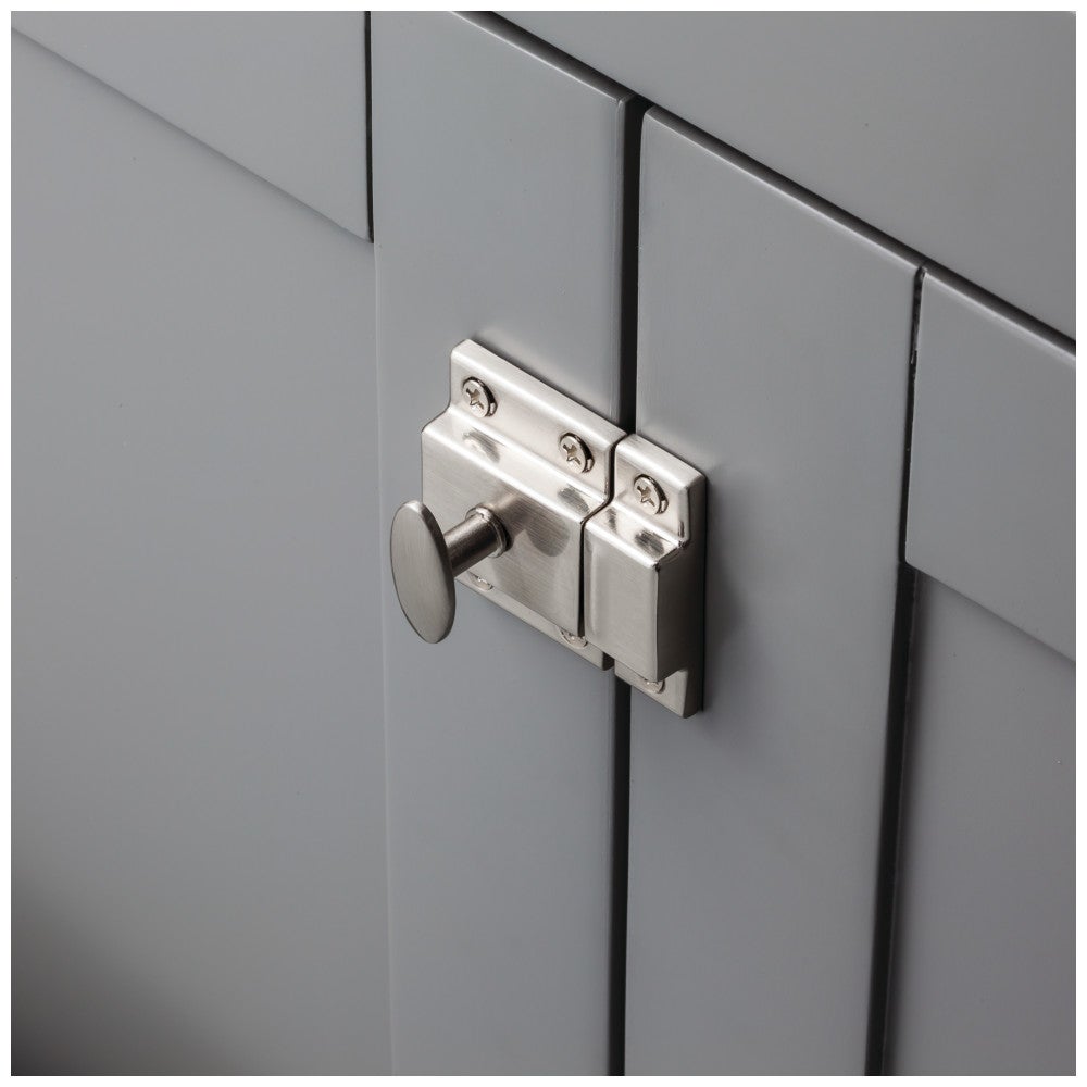 Hardware Resources 1-3/4" Satin Nickel Latches Cabinet Latch