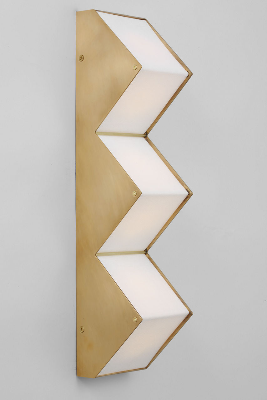 Zig Zag Medium Sconce