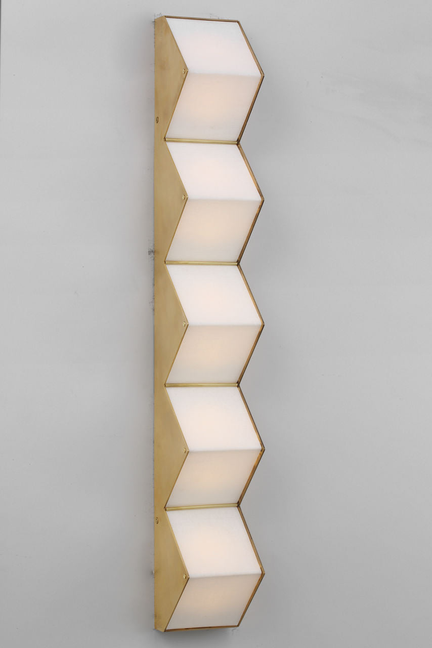 Zig Zag X-Large Sconce