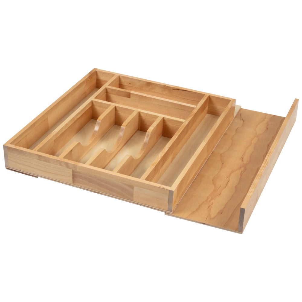 Hardware Resources Adjustable SLIMLINE Cutlery Drop-In Drawer Insert