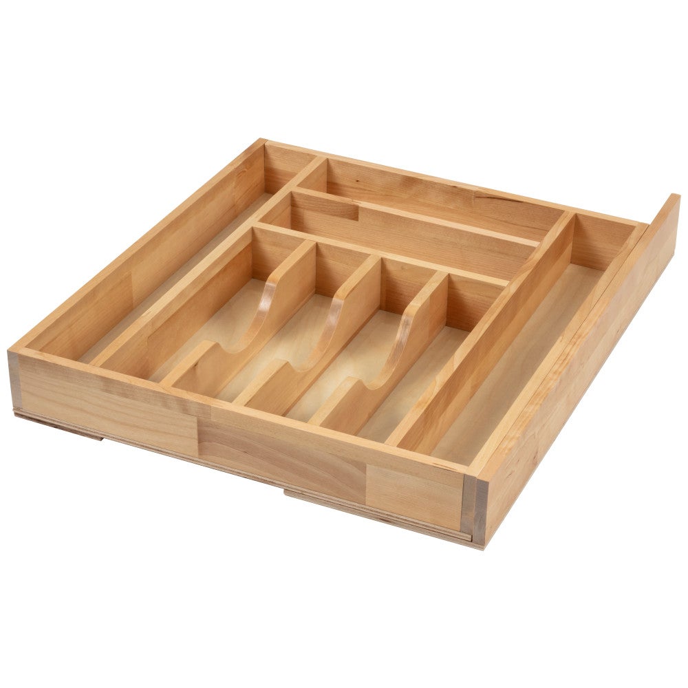 Hardware Resources Adjustable SLIMLINE Cutlery Drop-In Drawer Insert