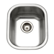 Houzer CS-1607 Club Series Undermount 0-Hole Single Bowl Bar/Prep Sink