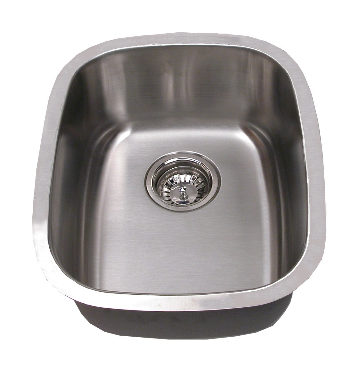Houzer CS-1607 Club Series Undermount 0-Hole Single Bowl Bar/Prep Sink