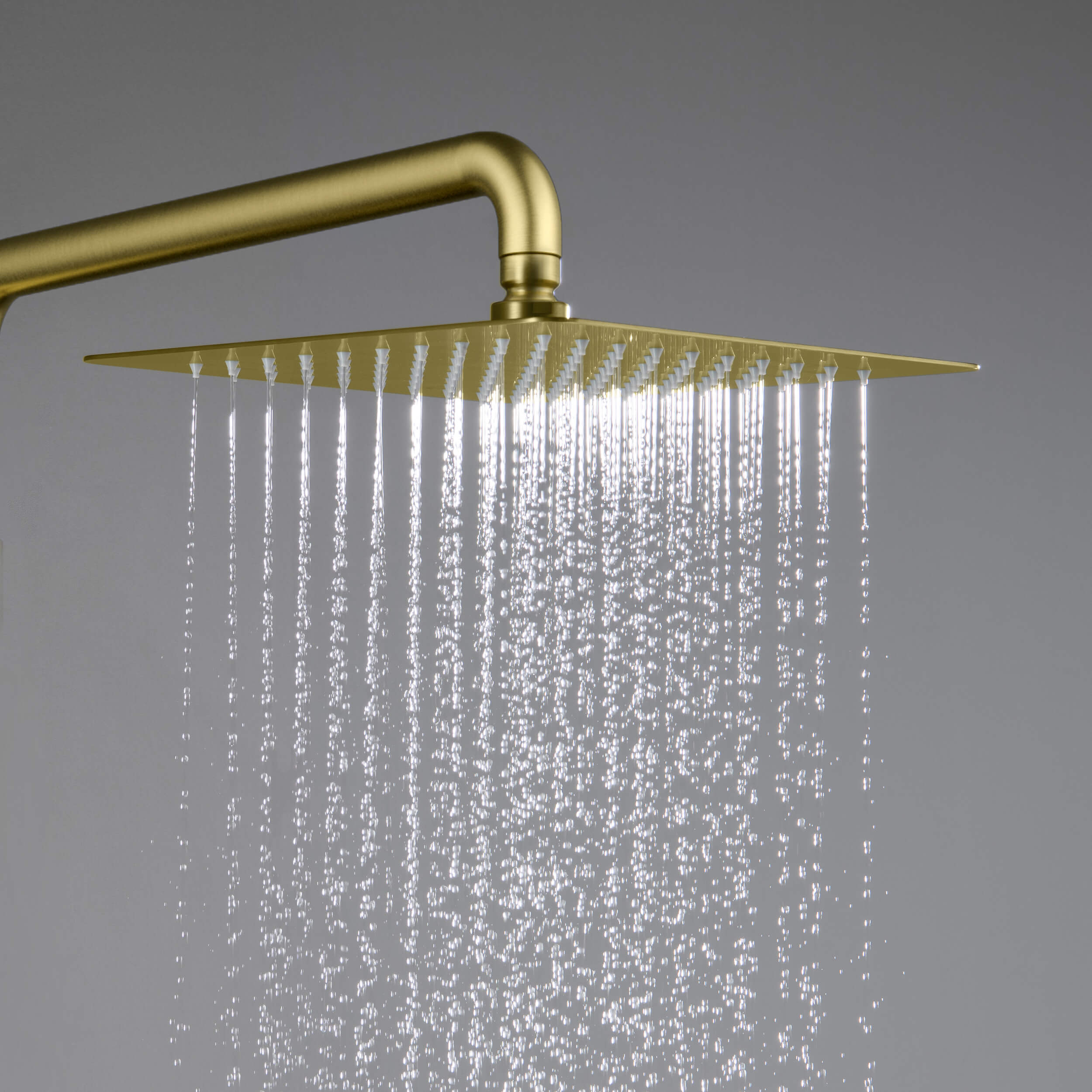 Quadra Pressure Balanced 2-Function Shower Column with Rough In Valve