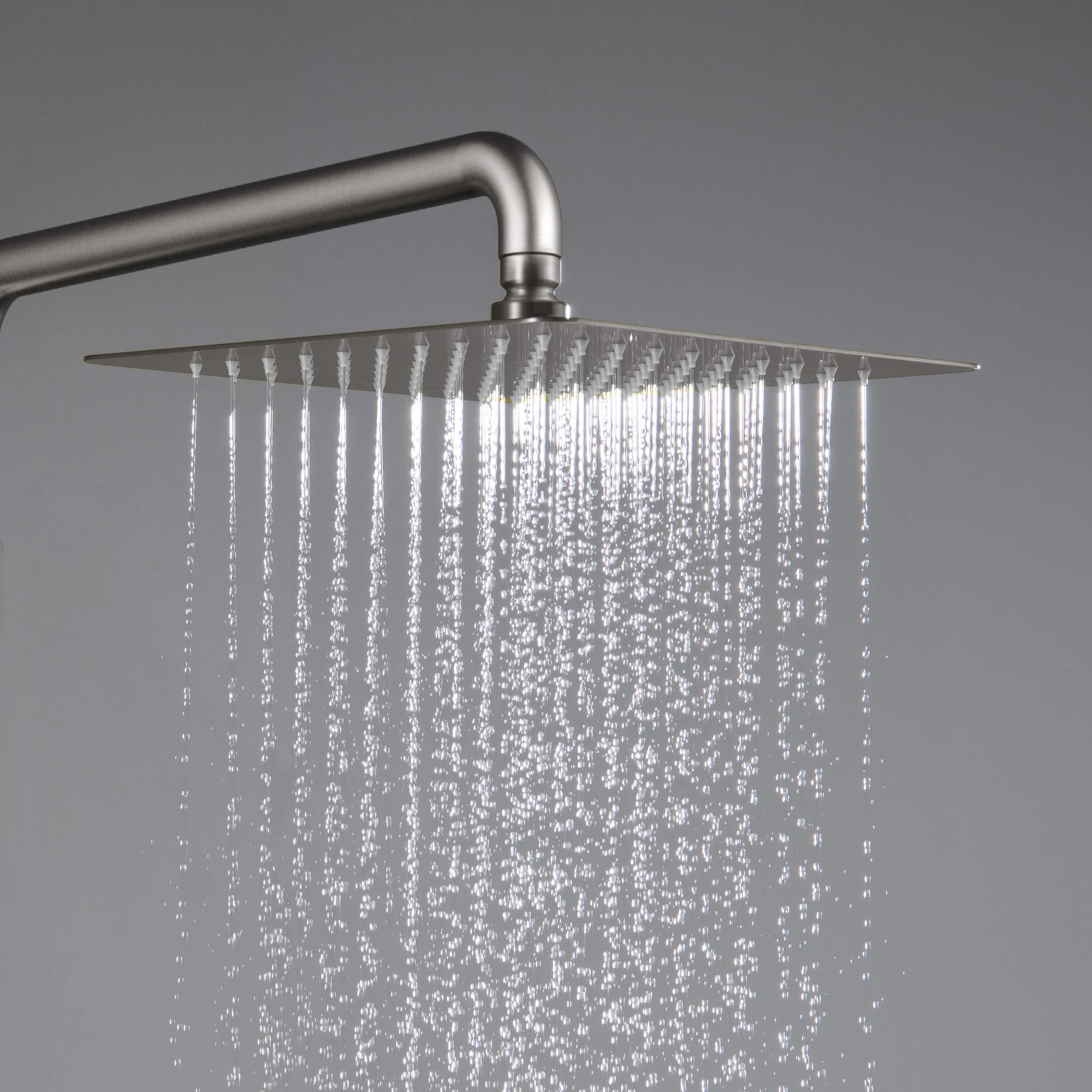 Quadra Pressure Balanced 2-Function Shower Column with Rough In Valve