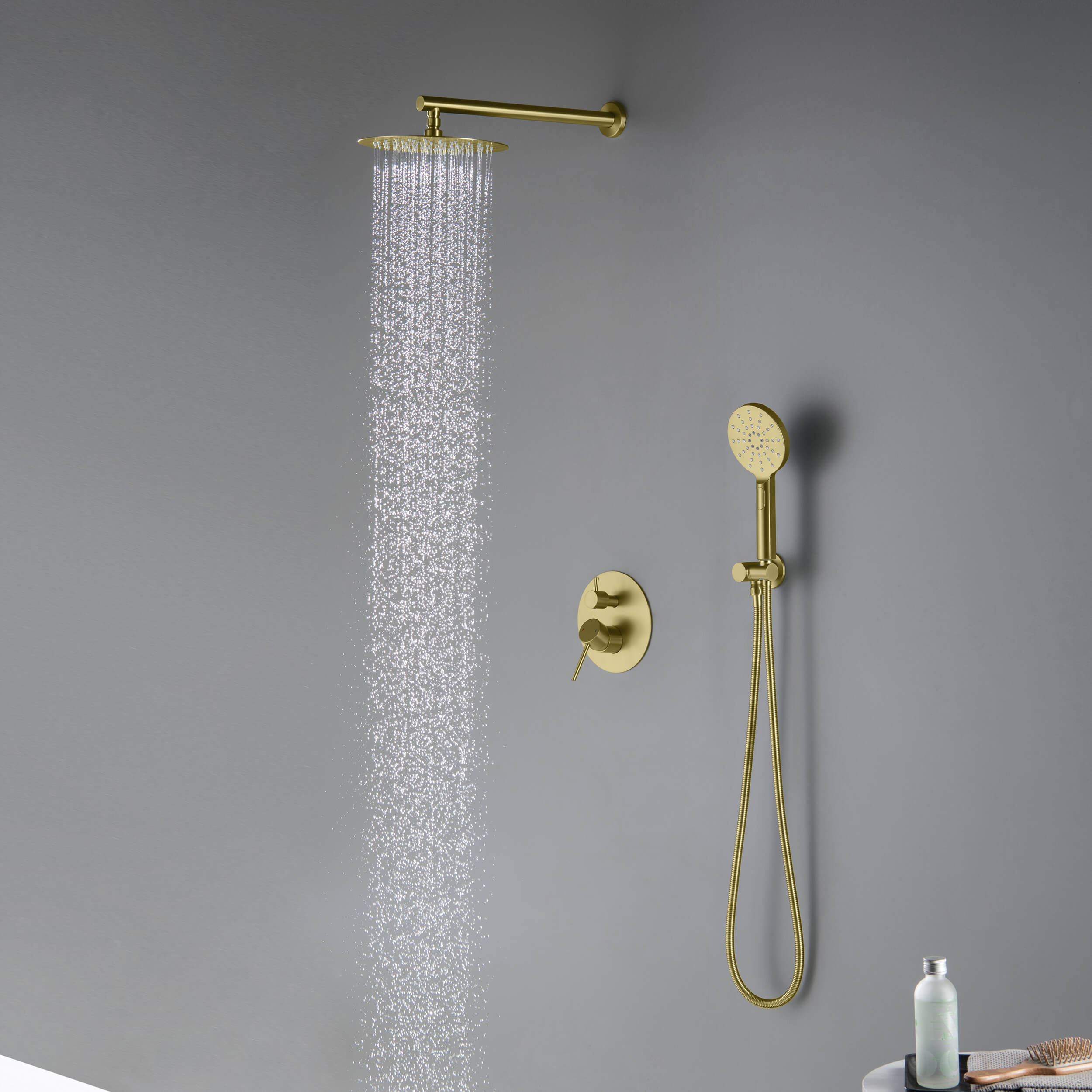 Halo Pressure Balanced 2-Function Shower System with Rough-In Valve