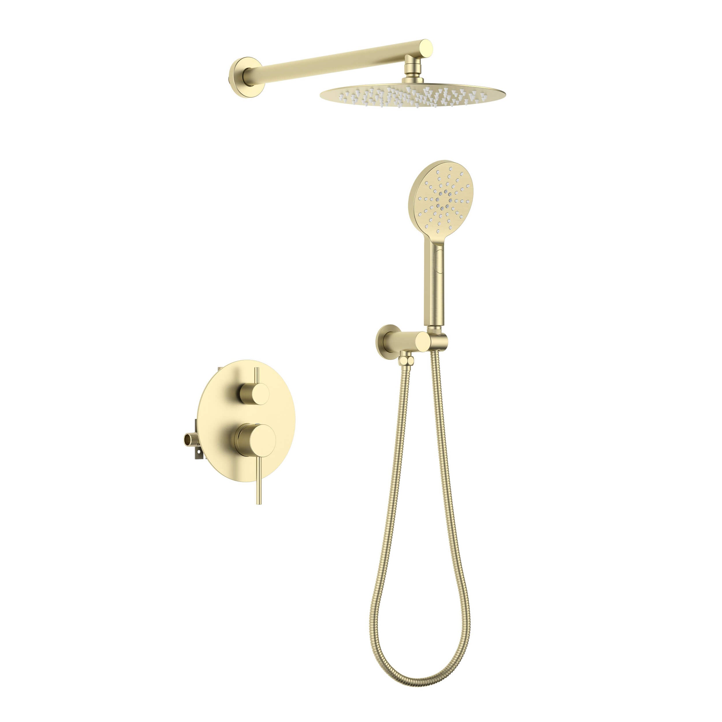 Halo Pressure Balanced 2-Function Shower System with Rough-In Valve