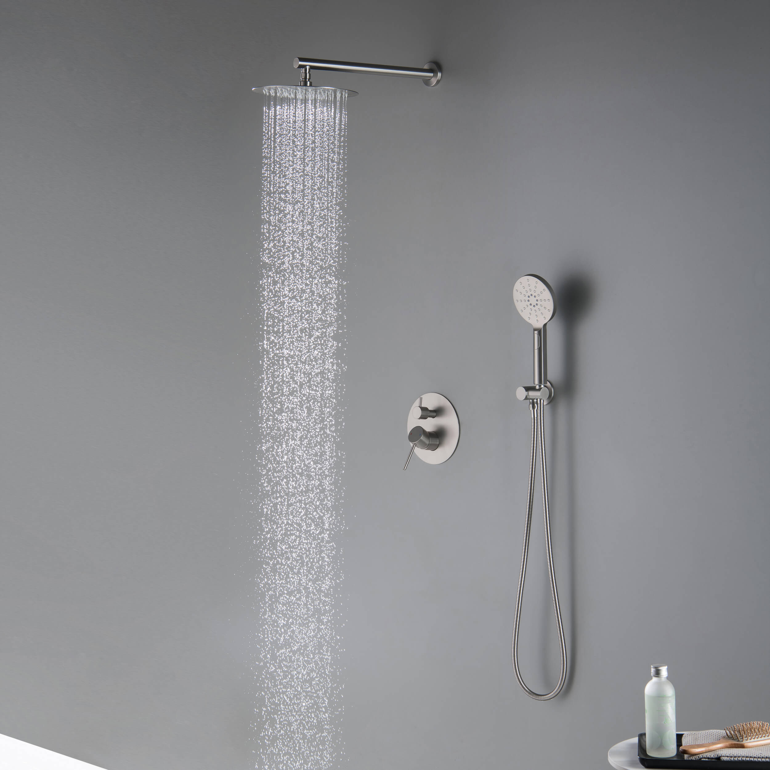 Halo Pressure Balanced 2-Function Shower System with Rough-In Valve
