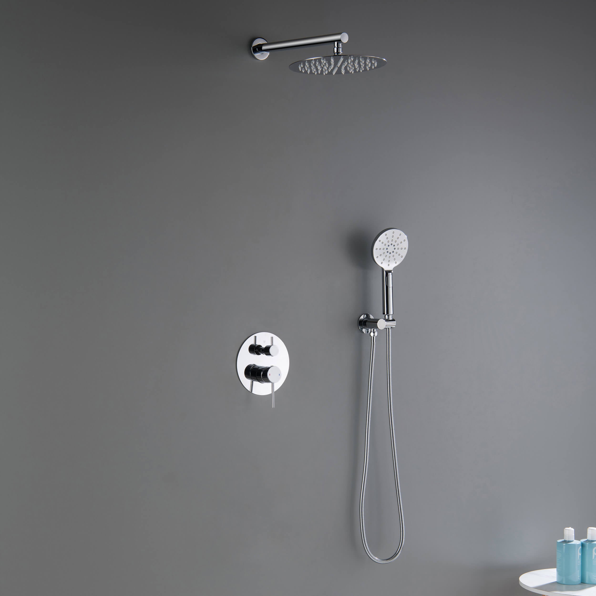 Halo Pressure Balanced 2-Function Shower System with Rough-In Valve