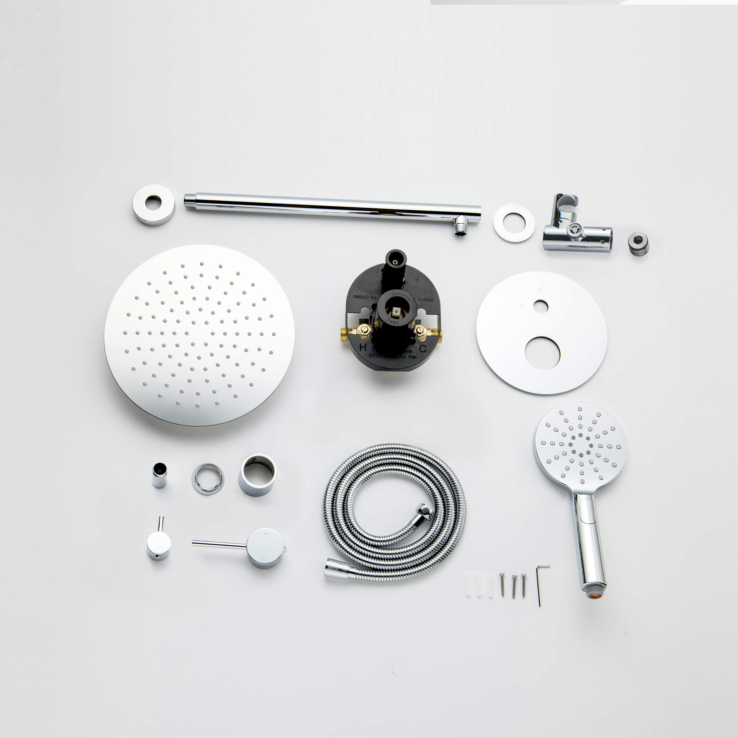 Halo Pressure Balanced 2-Function Shower System with Rough-In Valve