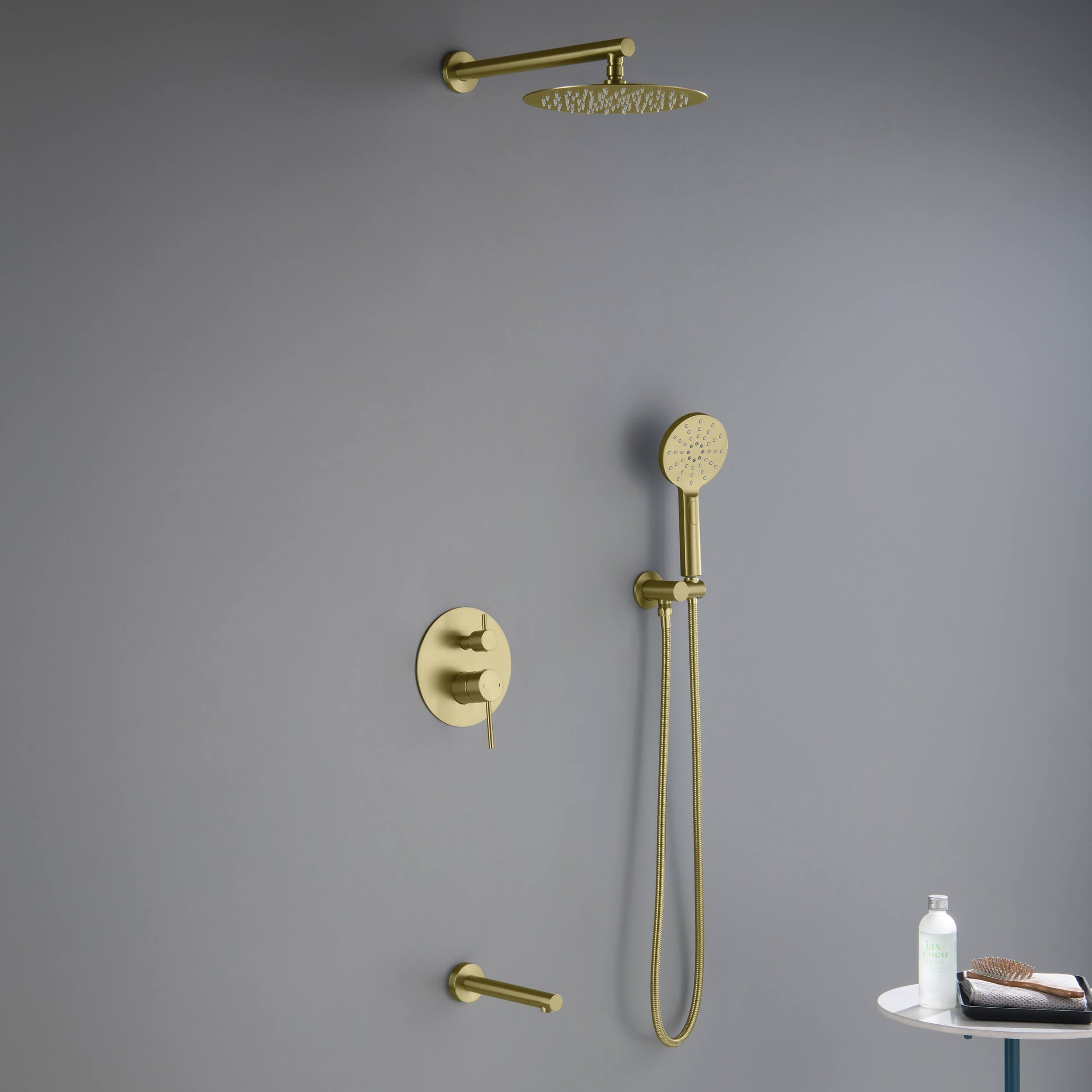 Halo Pressure Balanced 3-Function Shower System with Rough-In Valve