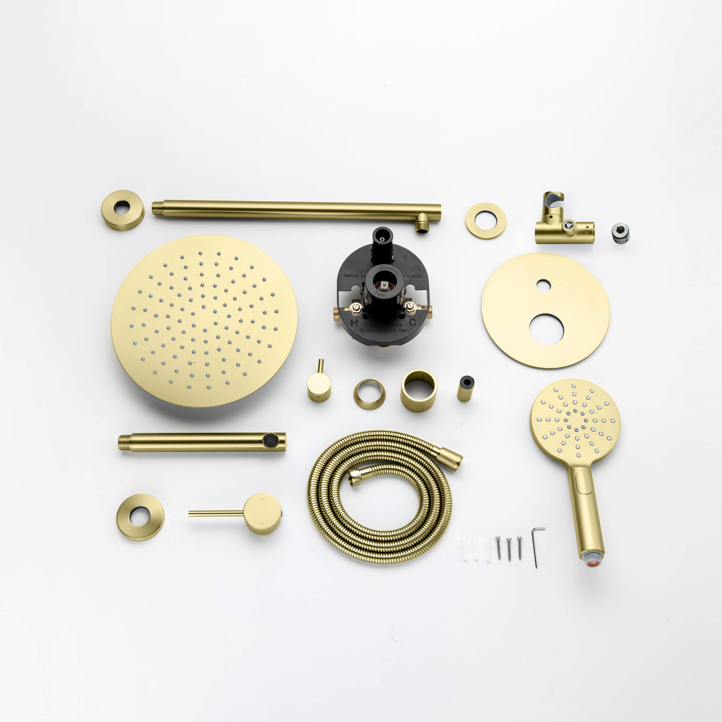 Halo Pressure Balanced 3-Function Shower System with Rough-In Valve
