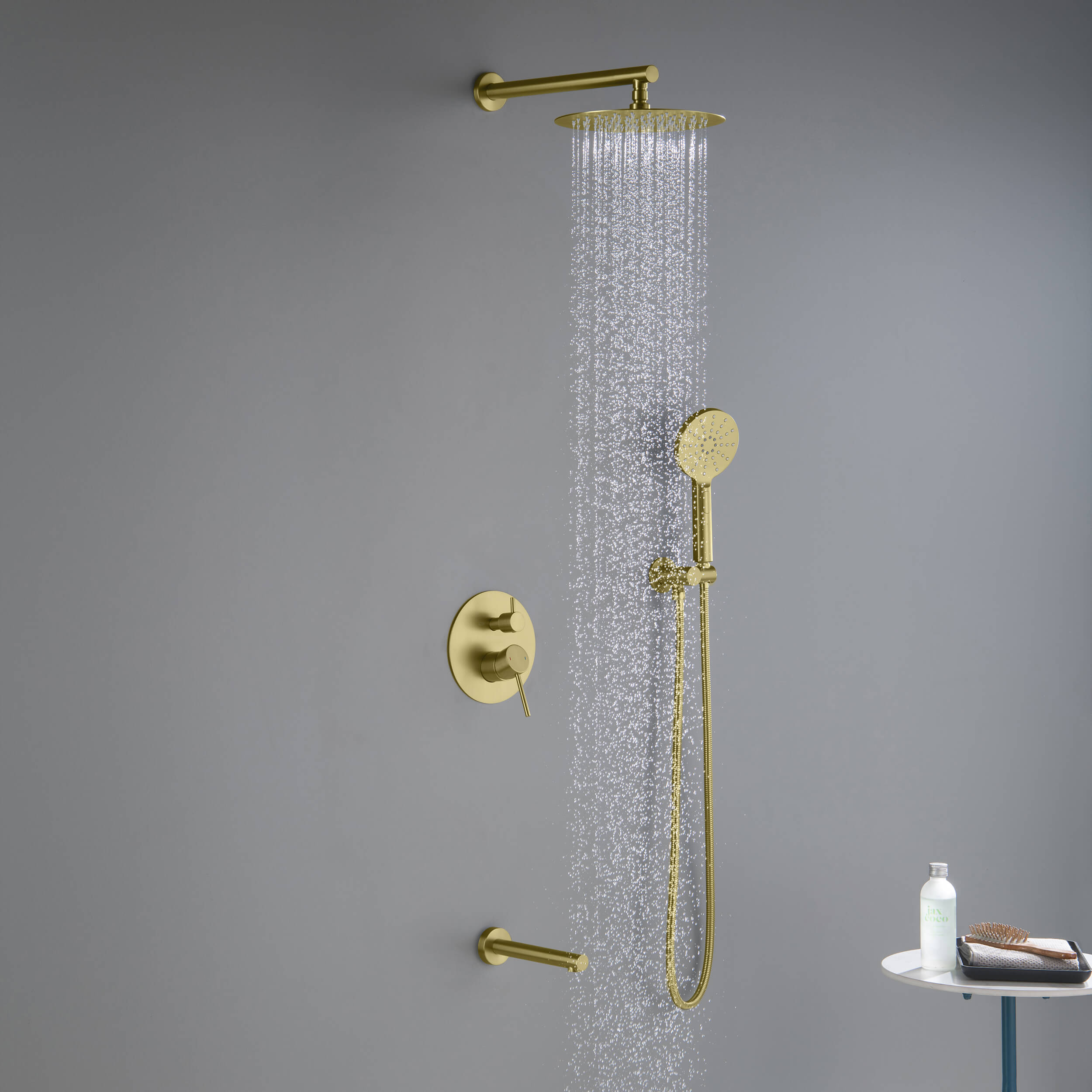 Halo Pressure Balanced 3-Function Shower System with Rough-In Valve