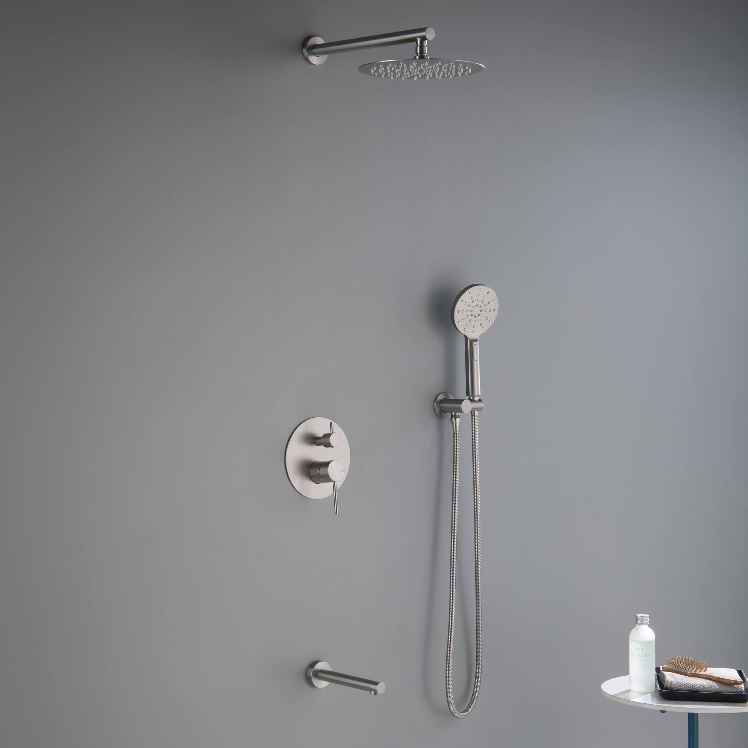 Halo Pressure Balanced 3-Function Shower System with Rough-In Valve
