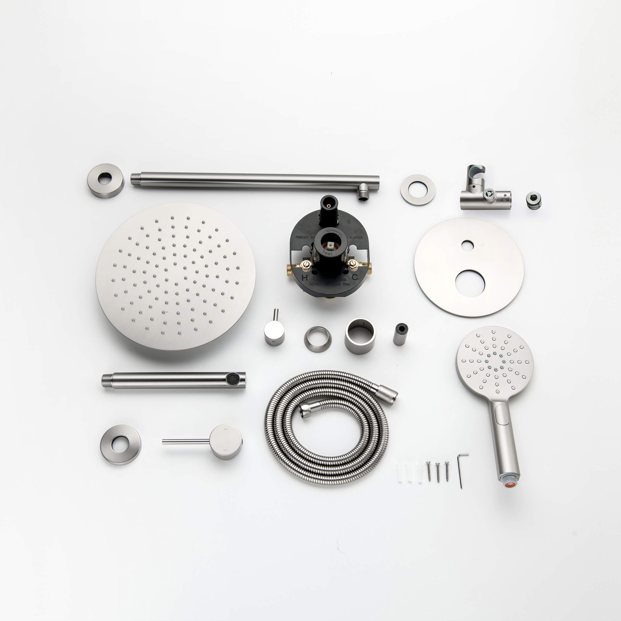 Halo Pressure Balanced 3-Function Shower System with Rough-In Valve