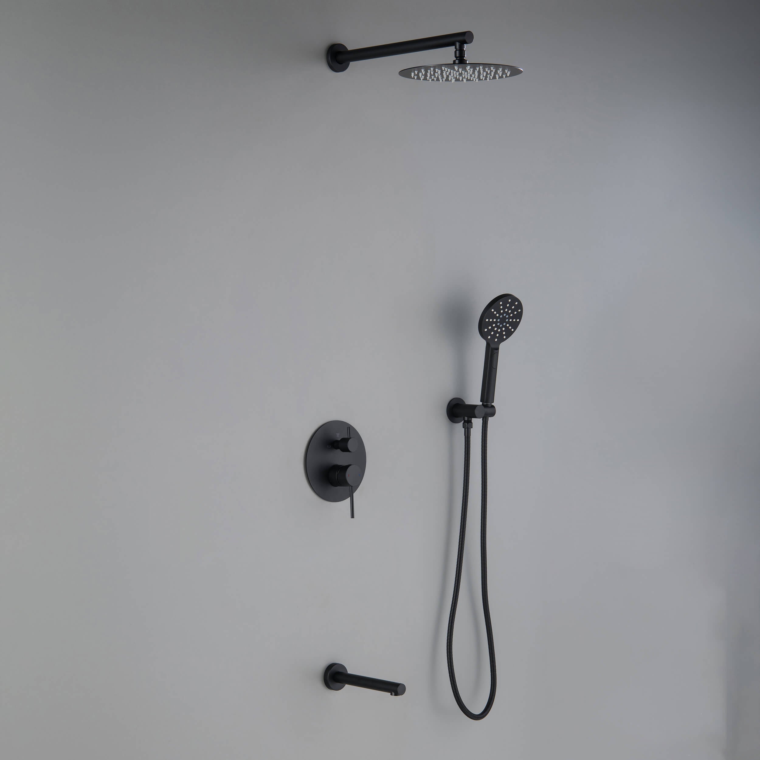 Halo Pressure Balanced 3-Function Shower System with Rough-In Valve