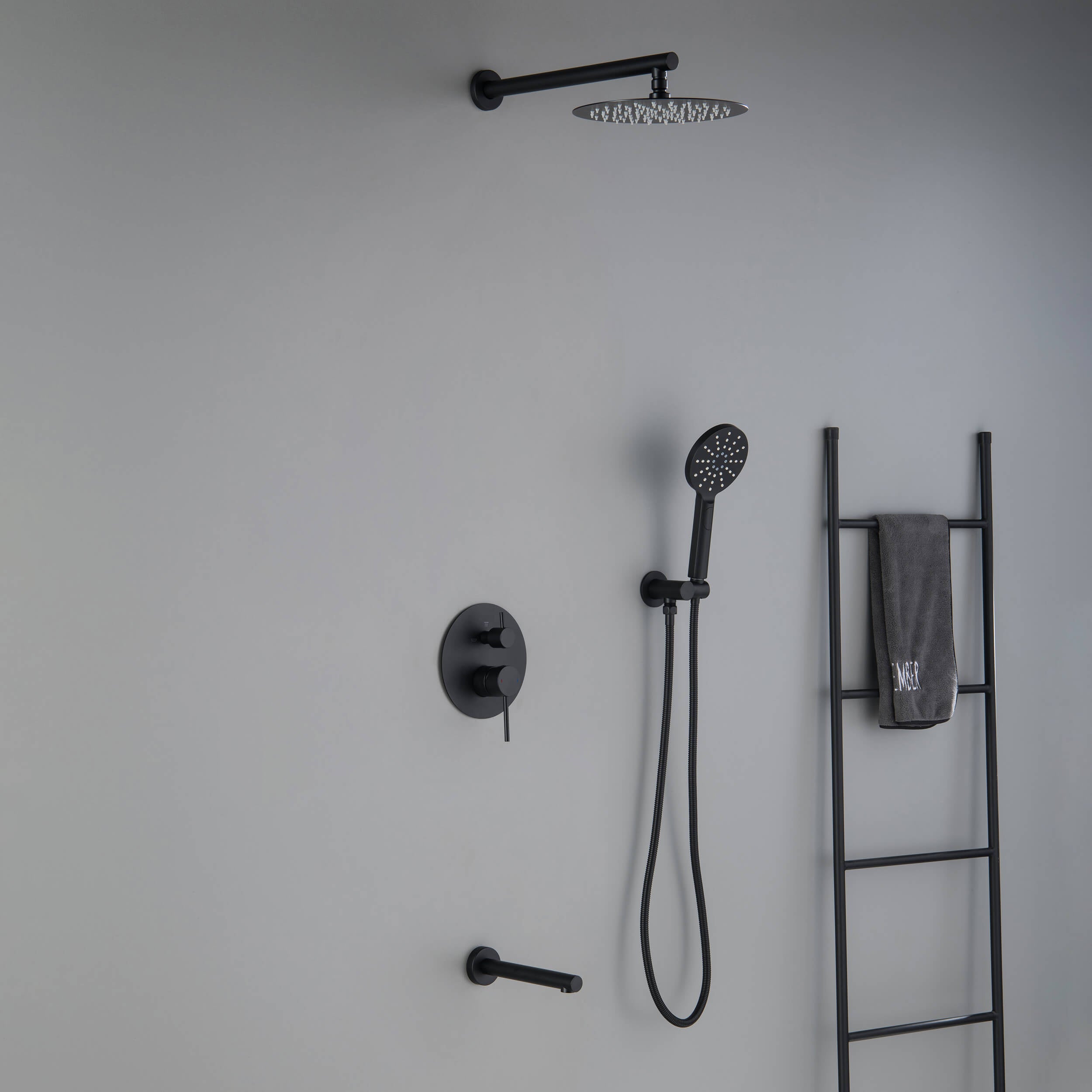 Halo Pressure Balanced 3-Function Shower System with Rough-In Valve