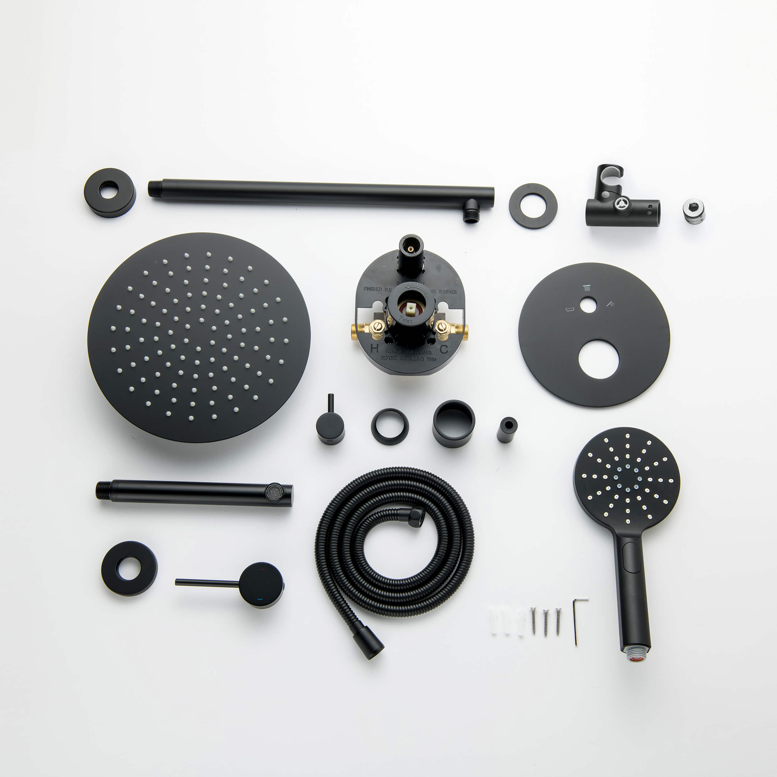 Halo Pressure Balanced 3-Function Shower System with Rough-In Valve