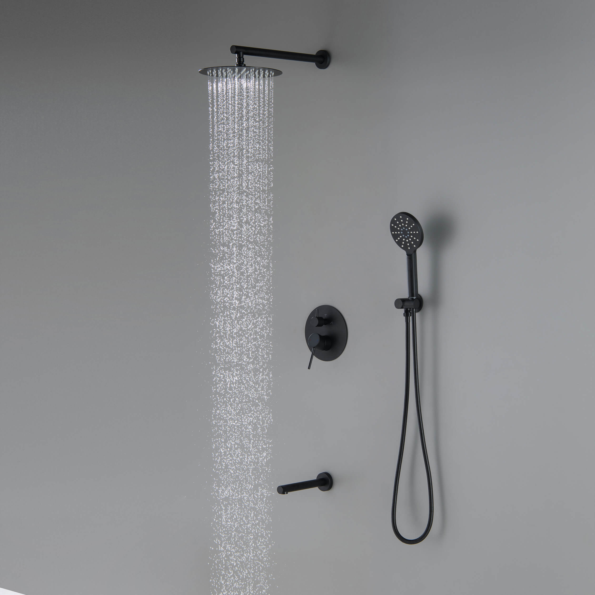 Halo Pressure Balanced 3-Function Shower System with Rough-In Valve