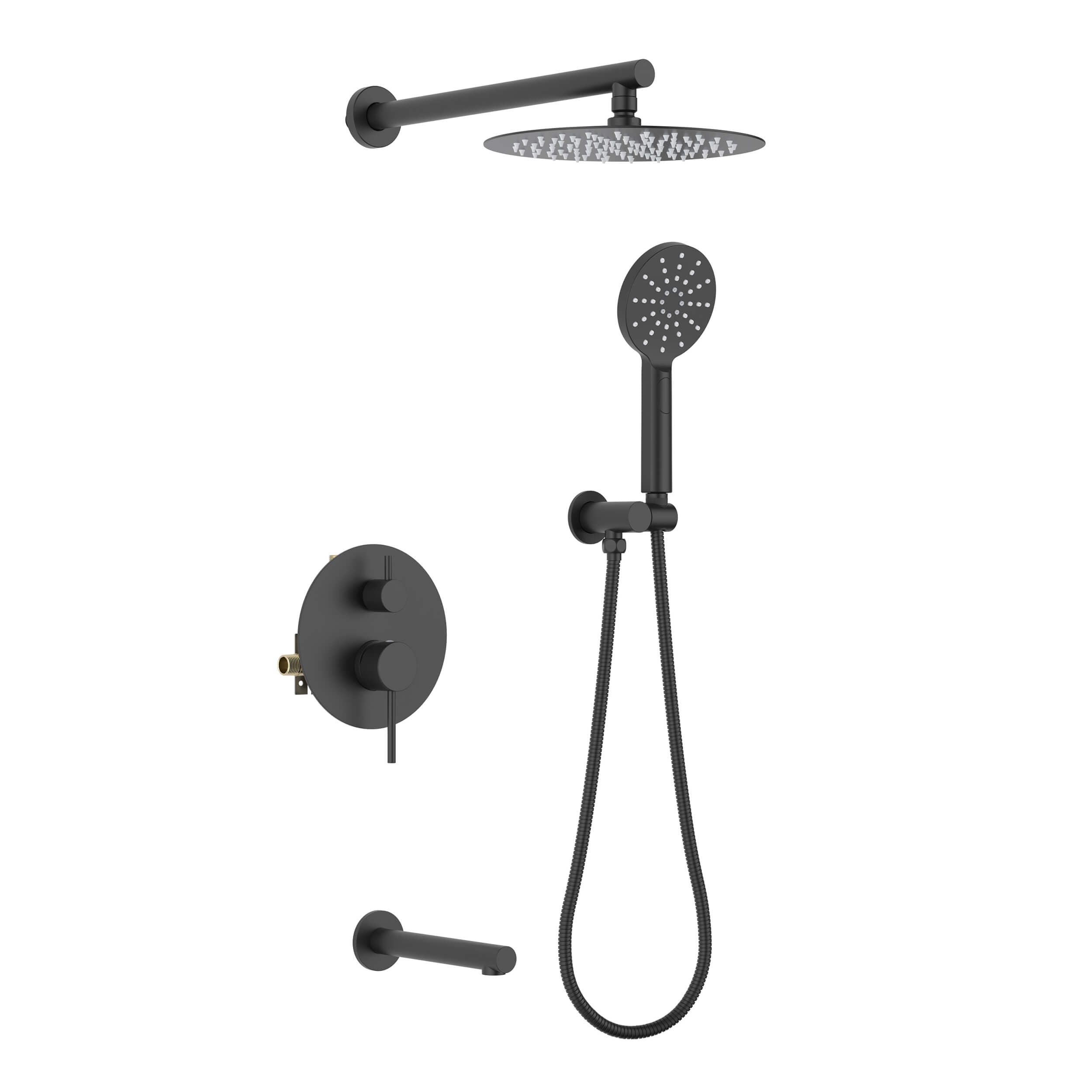 Halo Pressure Balanced 3-Function Shower System with Rough-In Valve