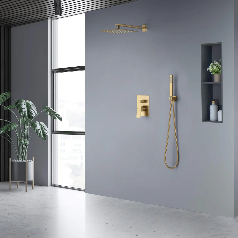 Quadra Pressure Balanced 2-Function Shower System with Rough-In Valve