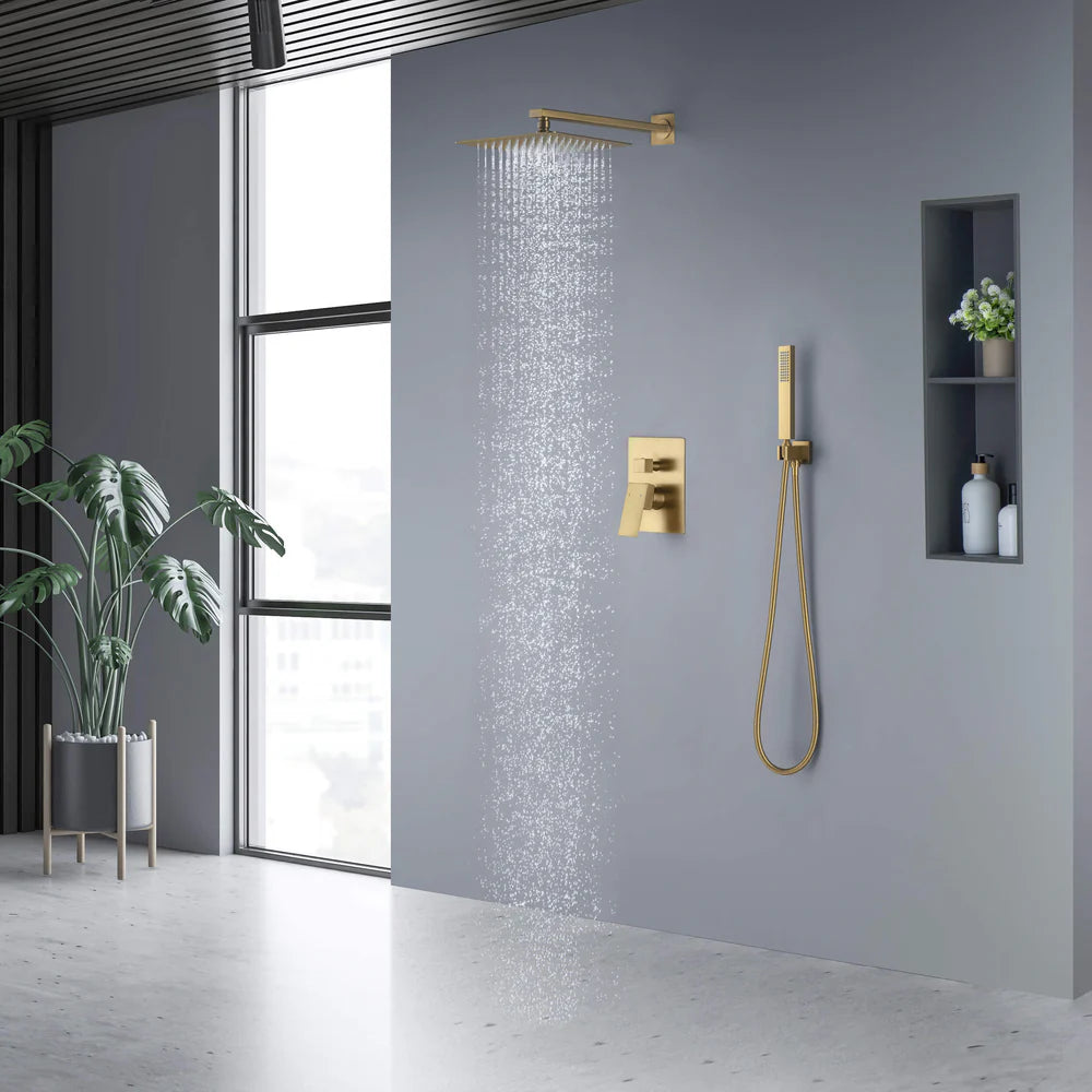 Quadra Pressure Balanced 2-Function Shower System with Rough-In Valve