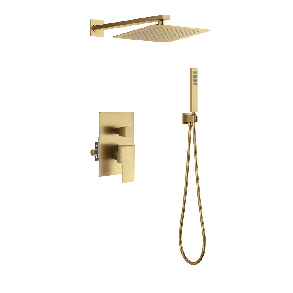 Quadra Pressure Balanced 2-Function Shower System with Rough-In Valve
