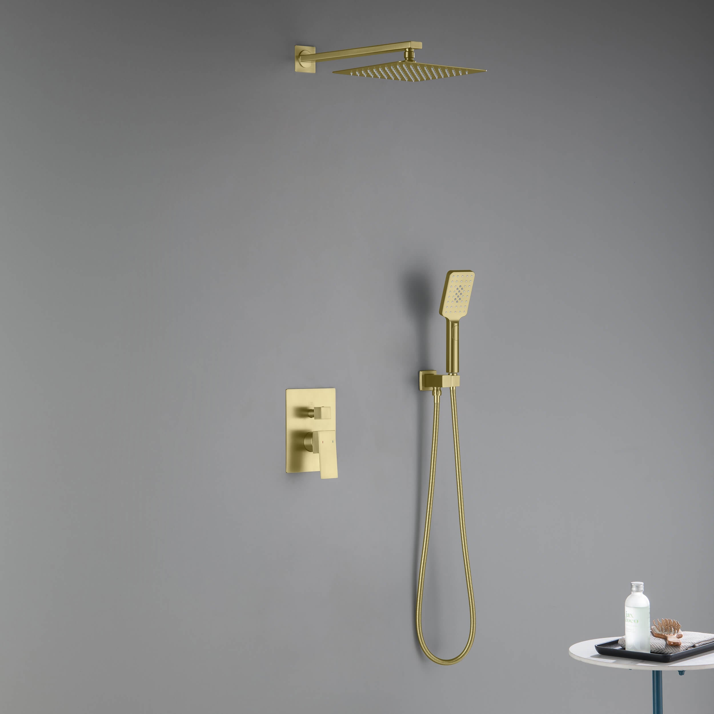 Quadra Pressure Balanced 2-Function Shower System with Rough-In Valve