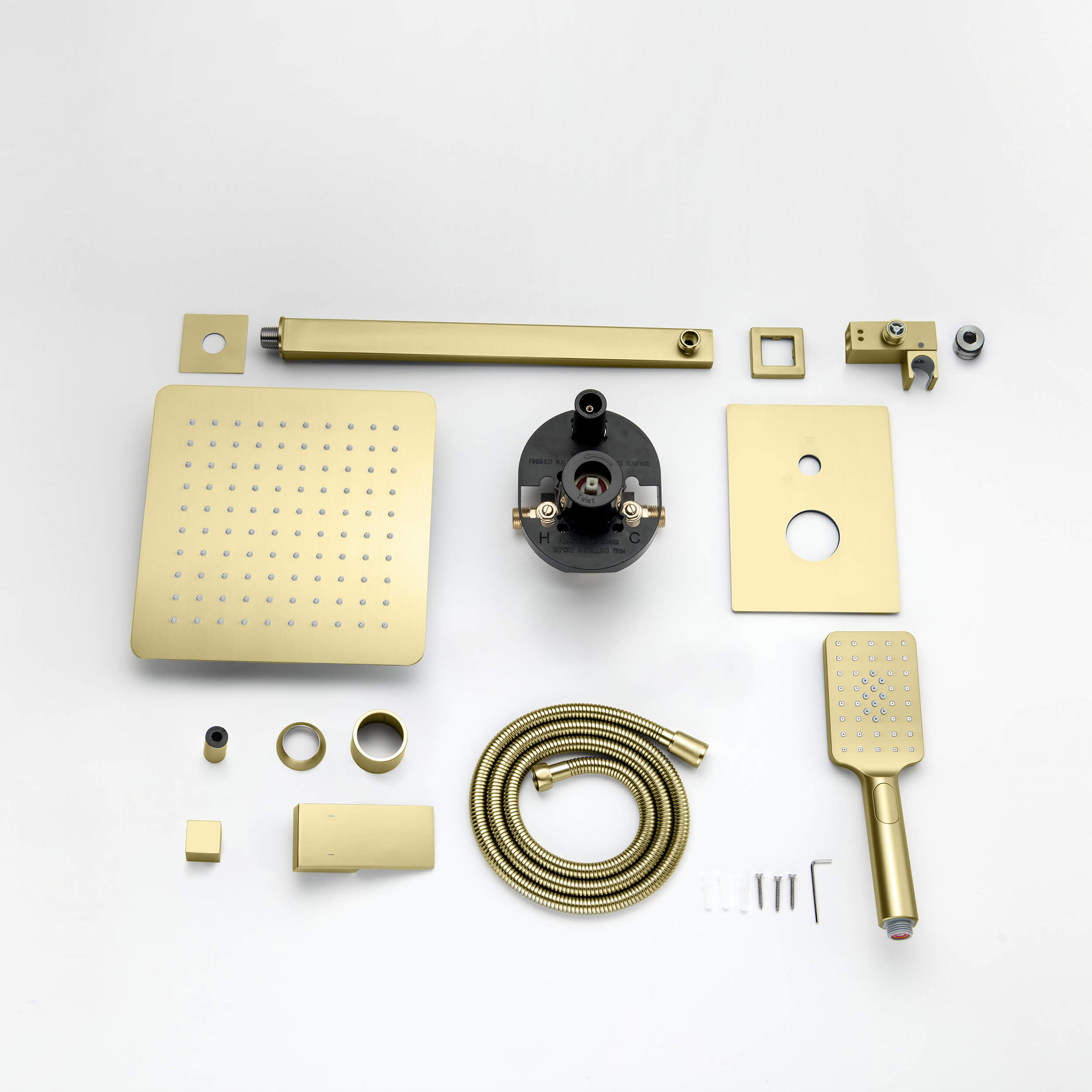 Quadra Pressure Balanced 2-Function Shower System with Rough-In Valve
