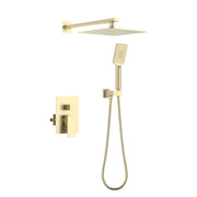 Quadra Pressure Balanced 2-Function Shower System with Rough-In Valve